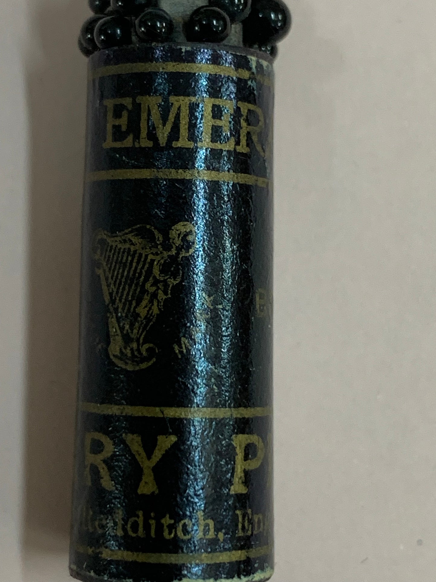 Vintage set of Emerald Brand Berry Pins made in Redditch, England