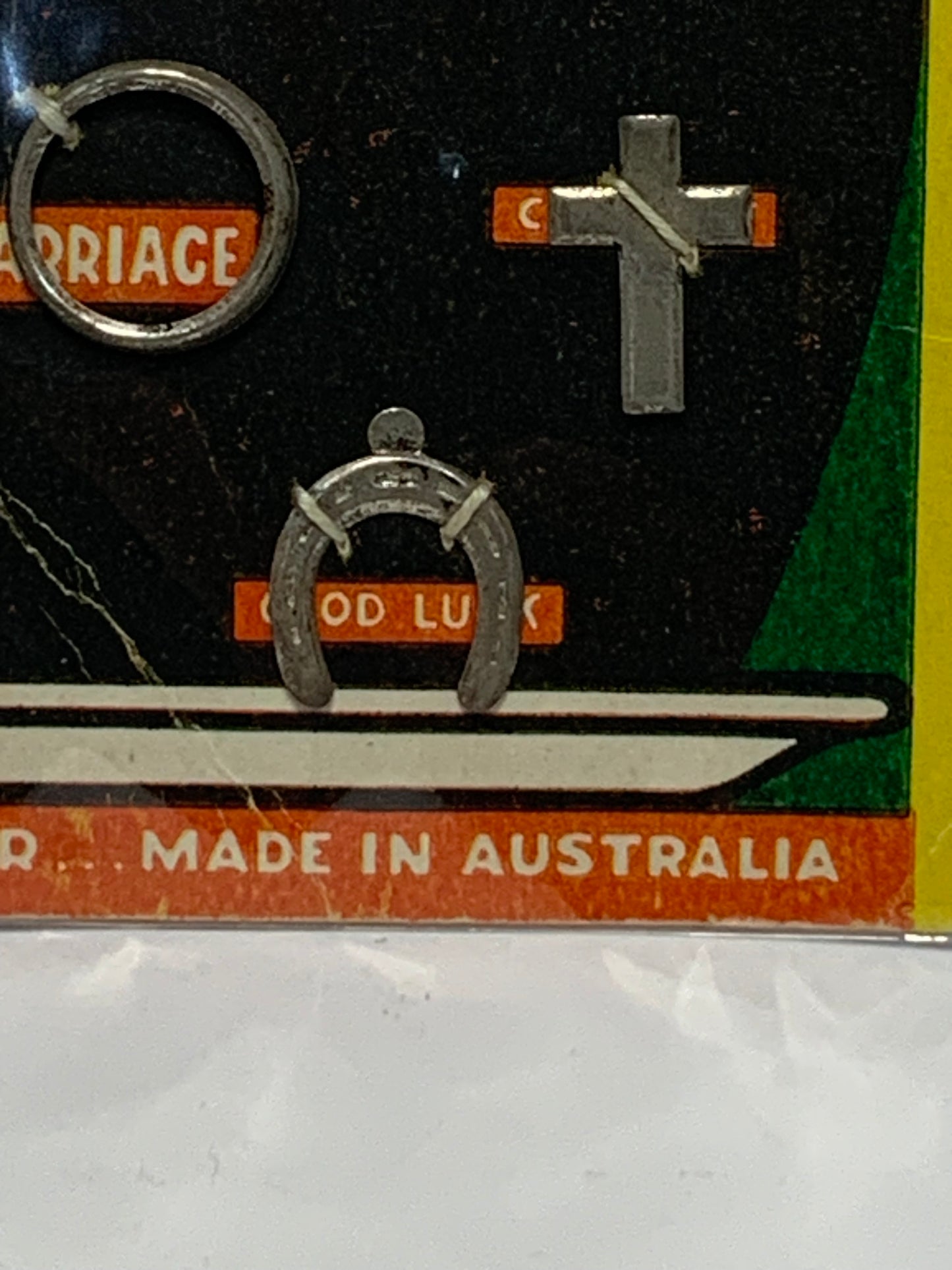 Vintage Australian Sterling Silver Lucky Charms for Christmas Pudding & Cake