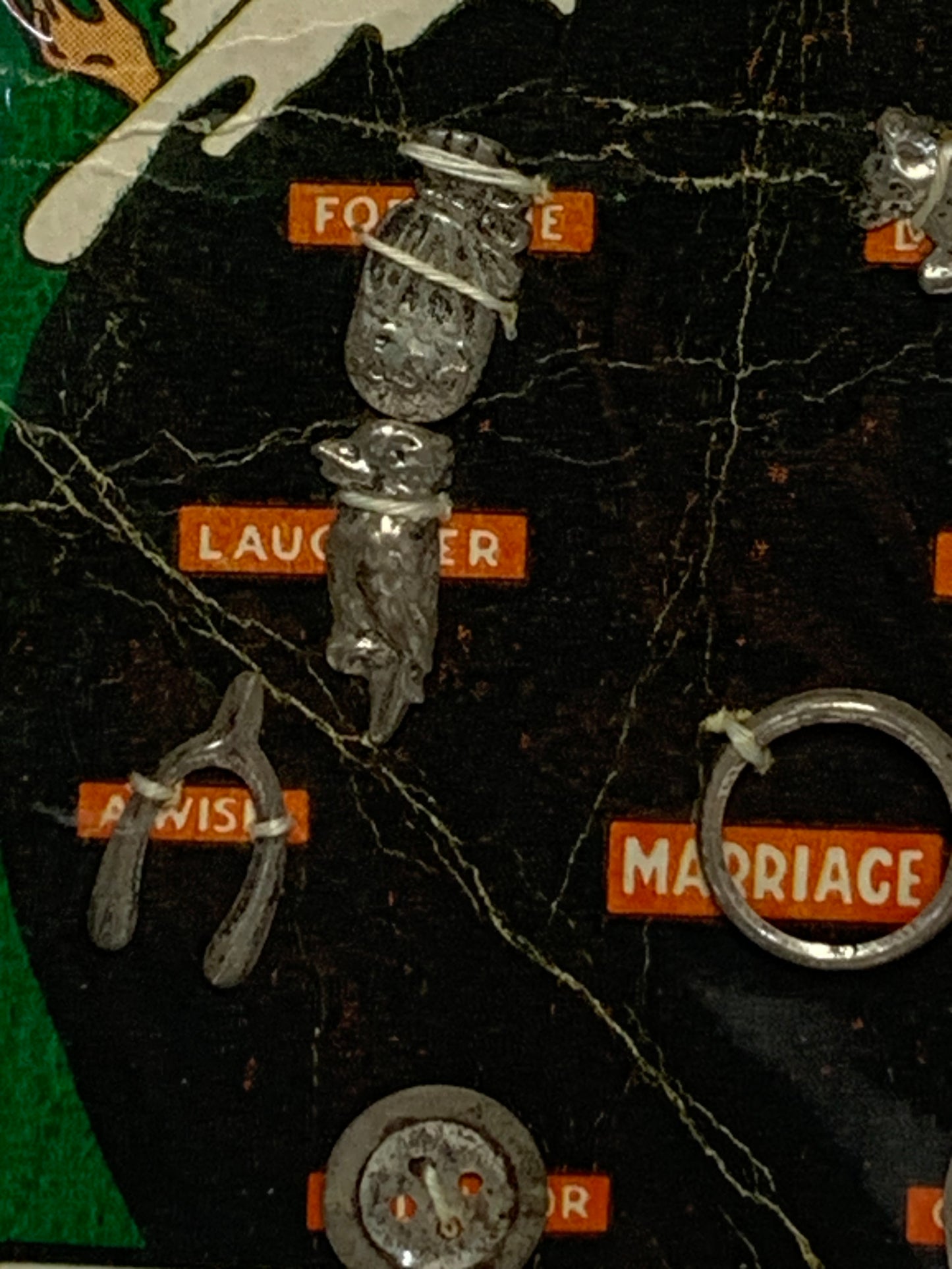 Vintage Australian Sterling Silver Lucky Charms for Christmas Pudding & Cake