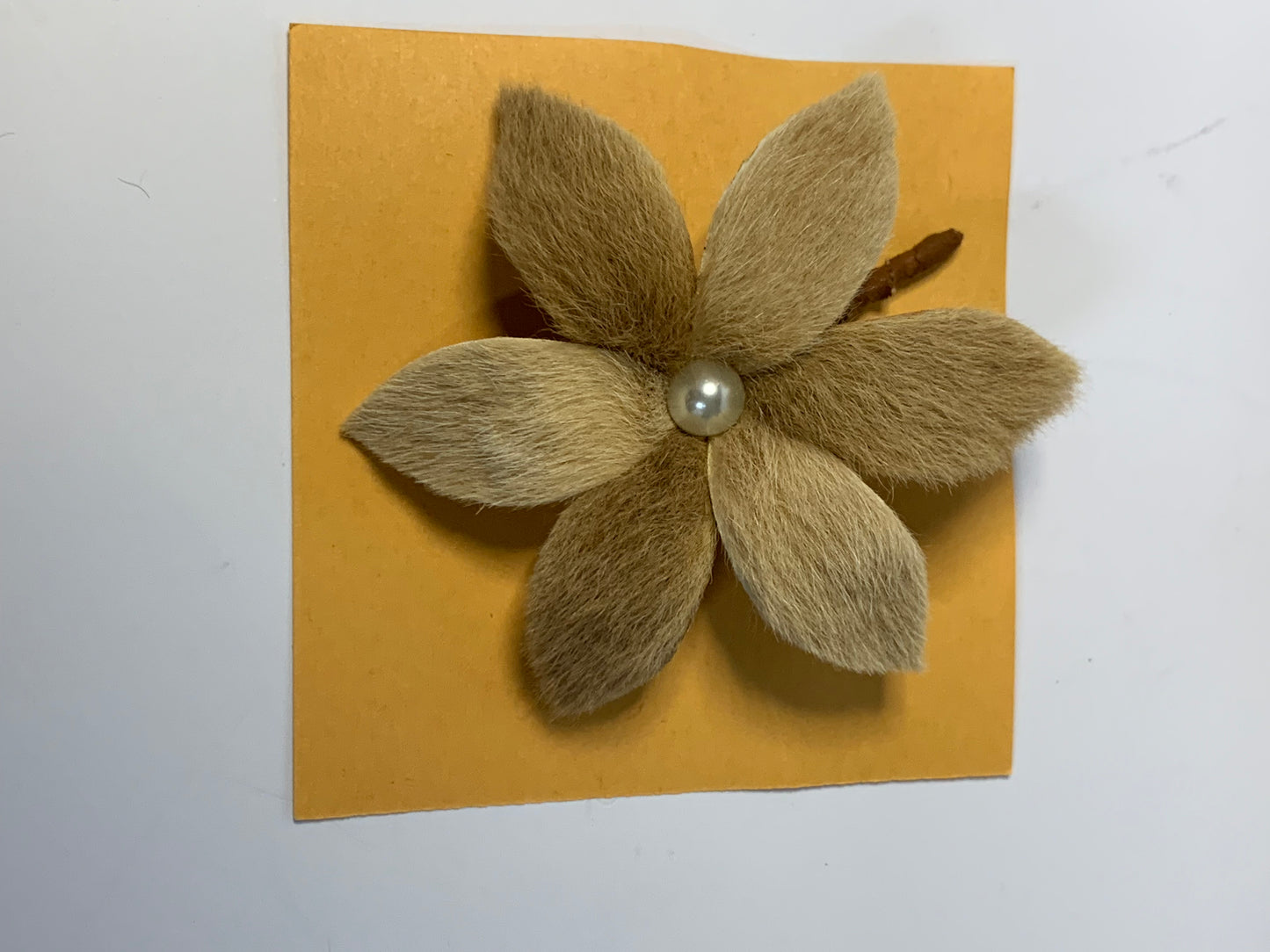 Vintage Australian Kangaroo Fur Brooch