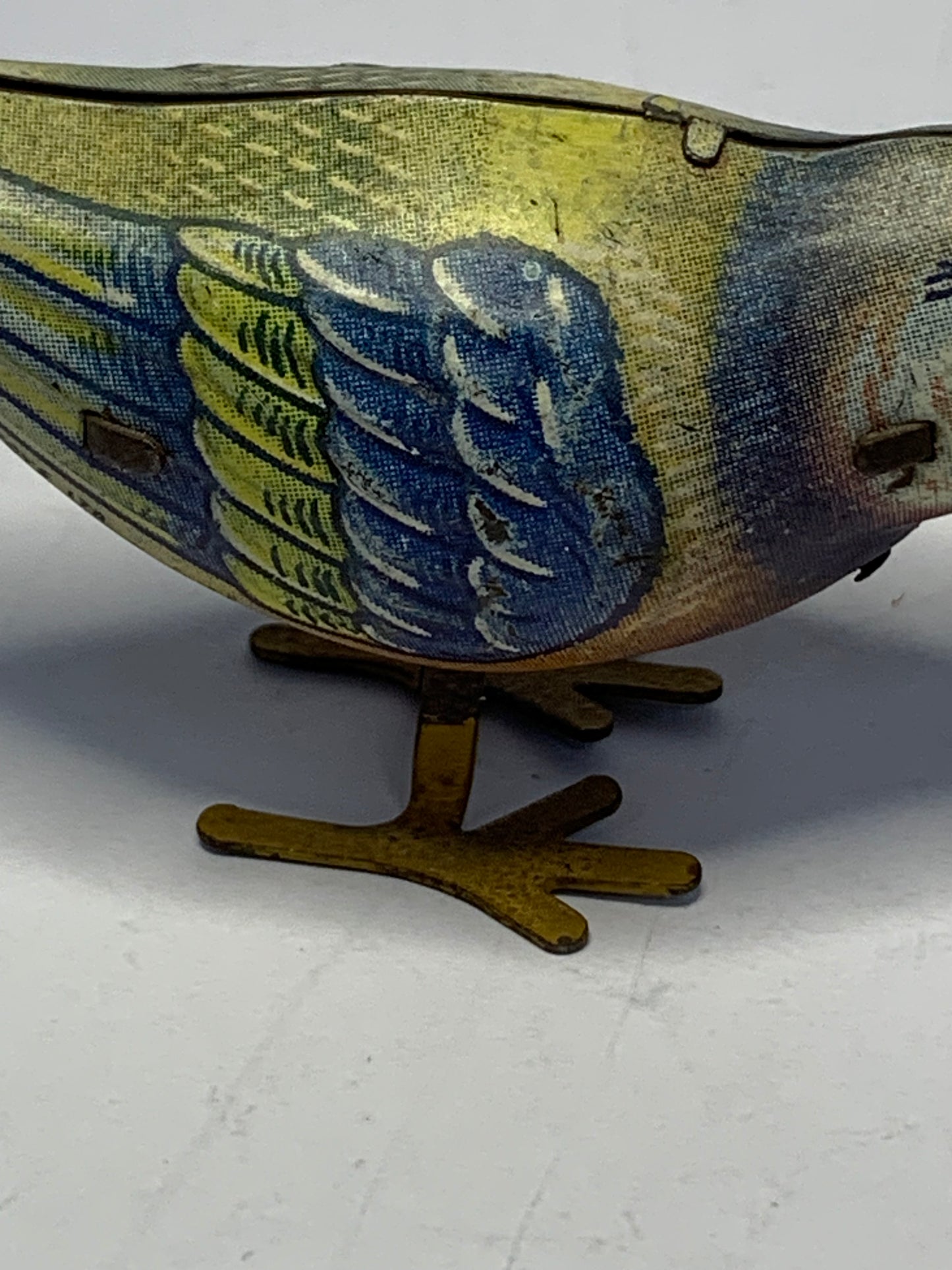 Vintage Tin Triang/Minic Wind up Toy Bird