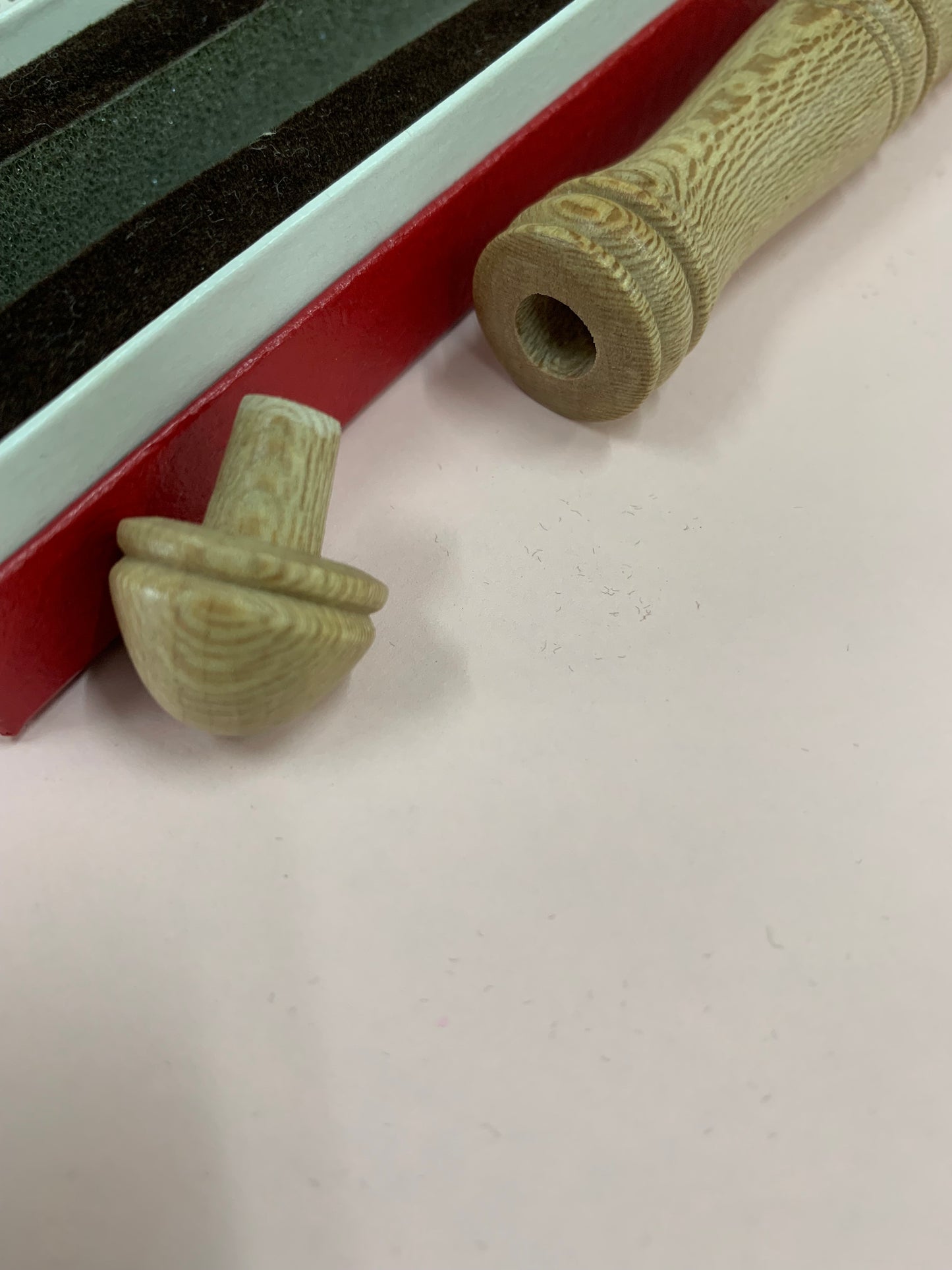 Vintage Booth & Holley Lacewood Needlecase