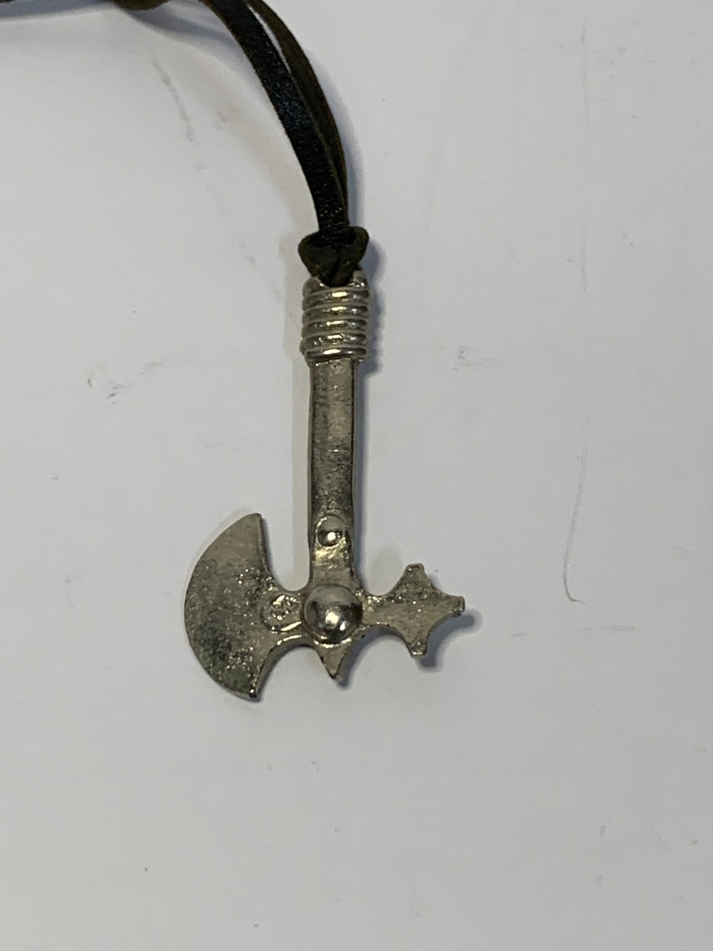 Medieval/Viking-style metal Axe Pendant Necklace