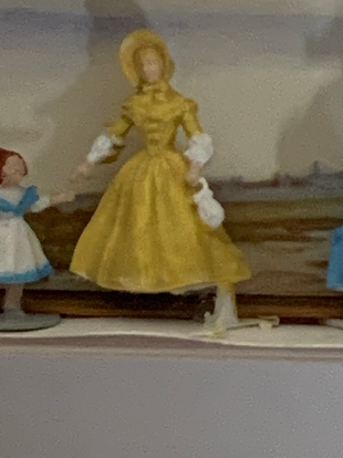 Vintage Walter Merten miniature figure set made in Germany (Berlin West)