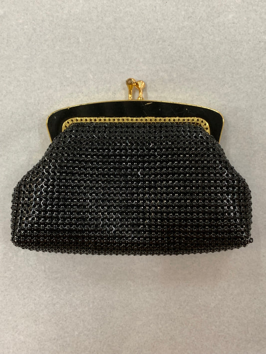 Classic Vintage Black Mesh Coin Purse