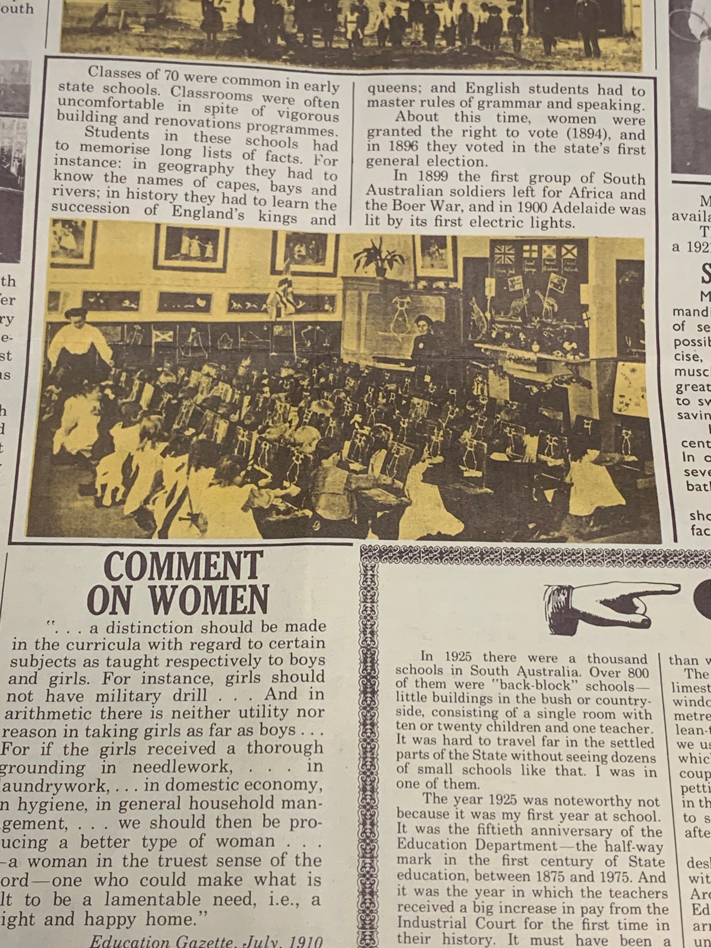 Historical publication called “Centenary Times” from Adelaide, South Australia