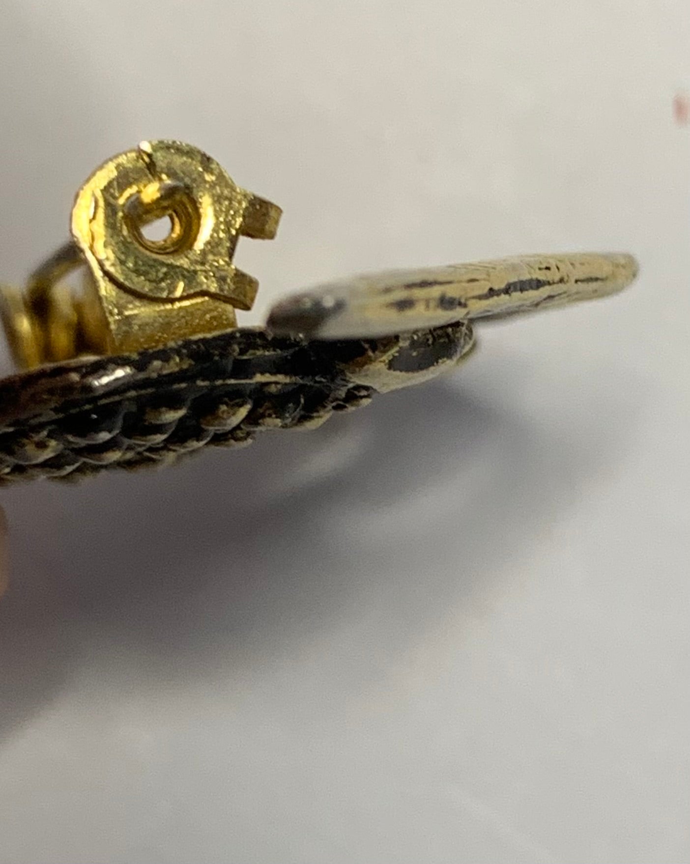 Vintage koala brooch featuring an iconic Australian design with a koala clinging to a boomerang