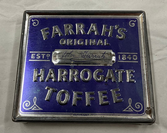 Vintage Farrah’s Original Harrogate Toffee Tin