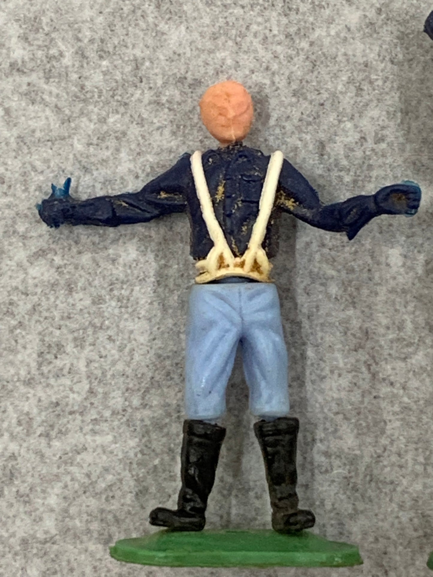 Vintage 1970s Hong Kong manufactured Plastic Toy Soldiers