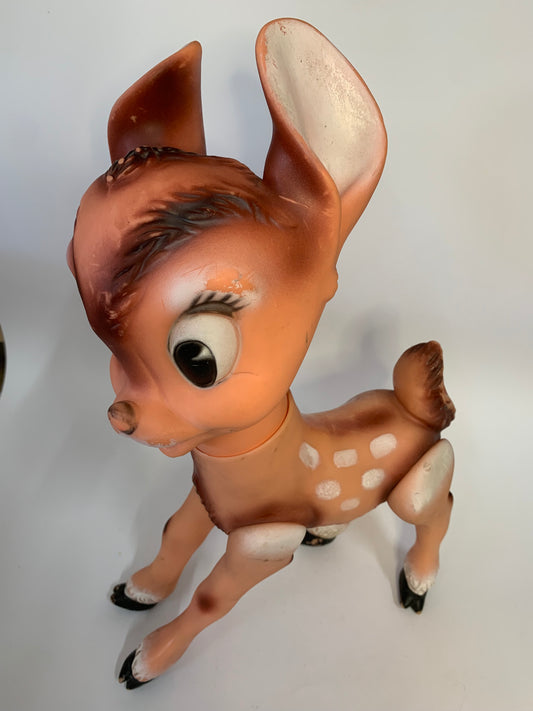 Vintage Walt Disney Productions Bambi figurine toy by Metti 1960s