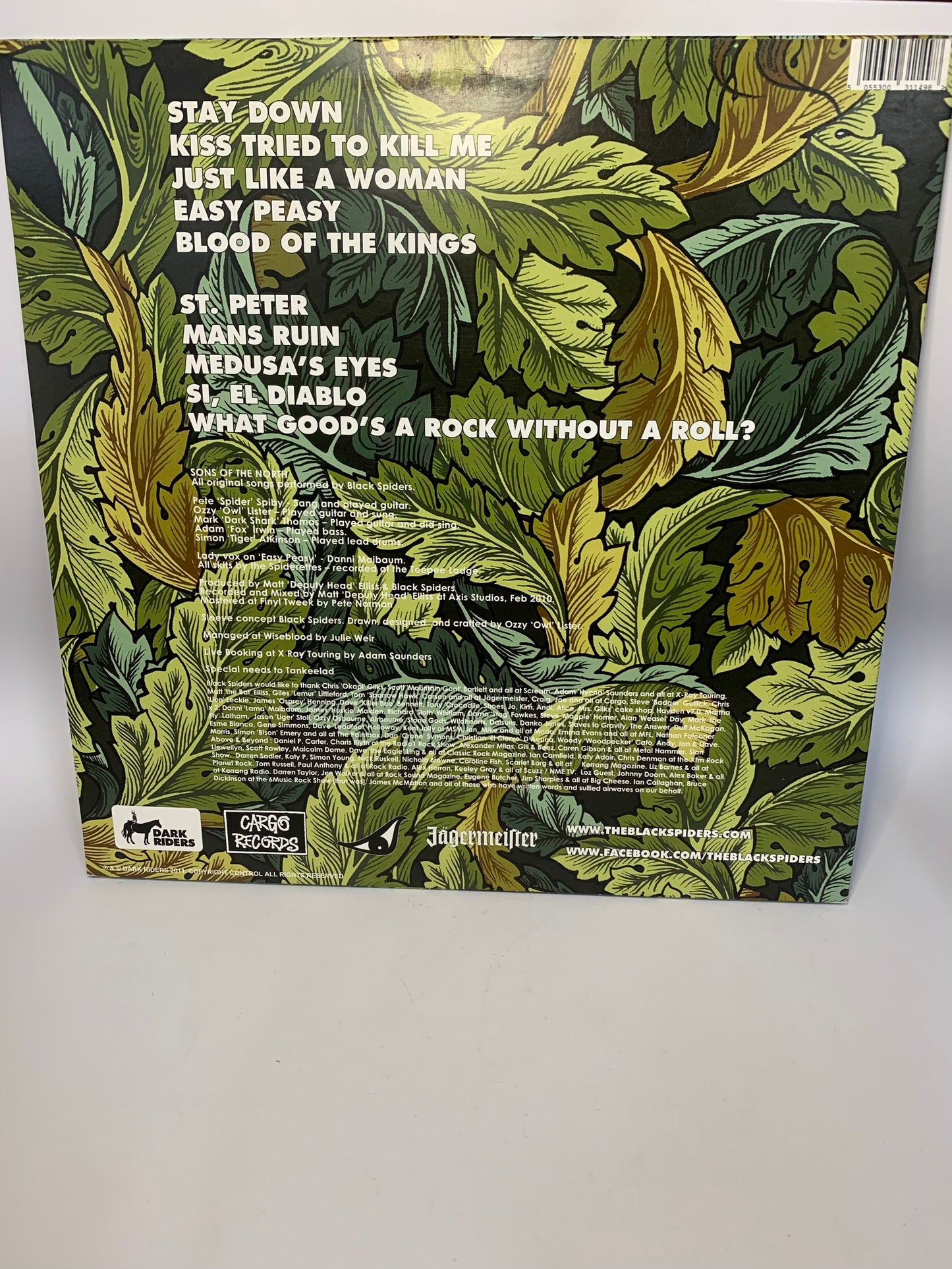 Black Spiders - Sons of the North
Vinyl Album