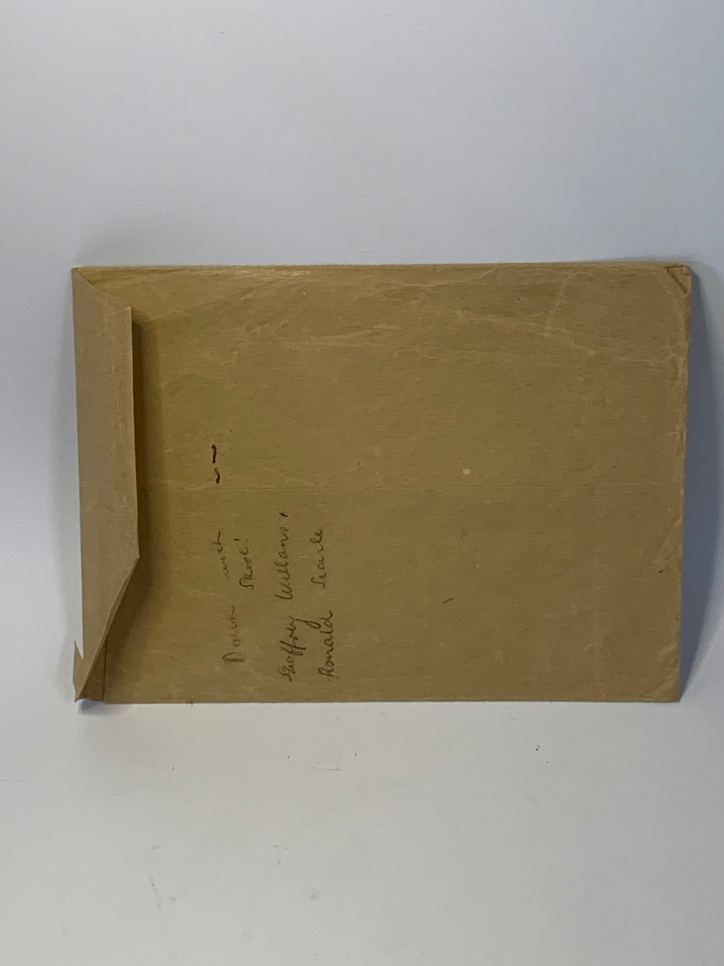 Vintage 1955 envelope from “The Australian Women’s Weekly Patterns” service