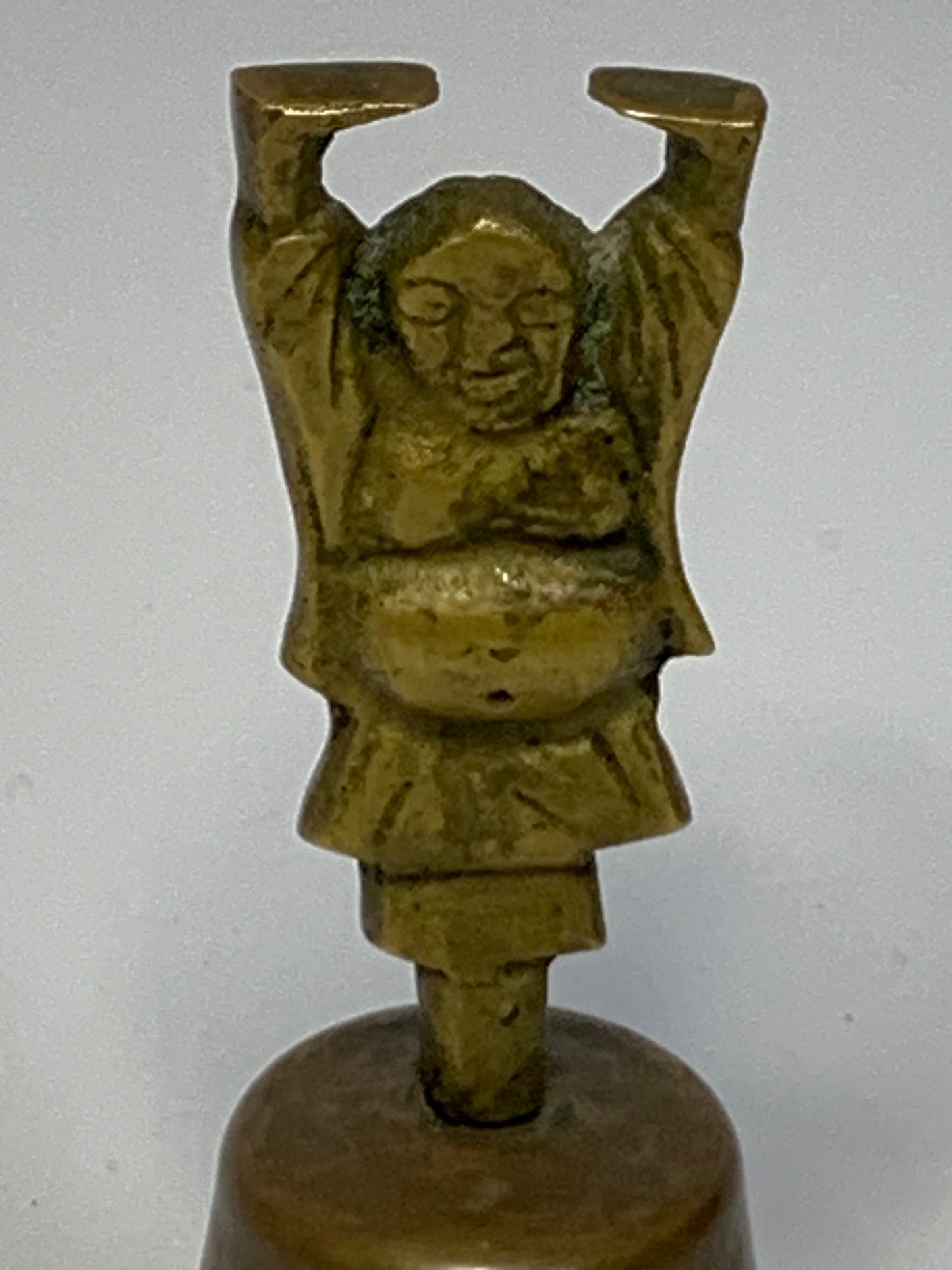 Vintage Brass Buddha Bell
