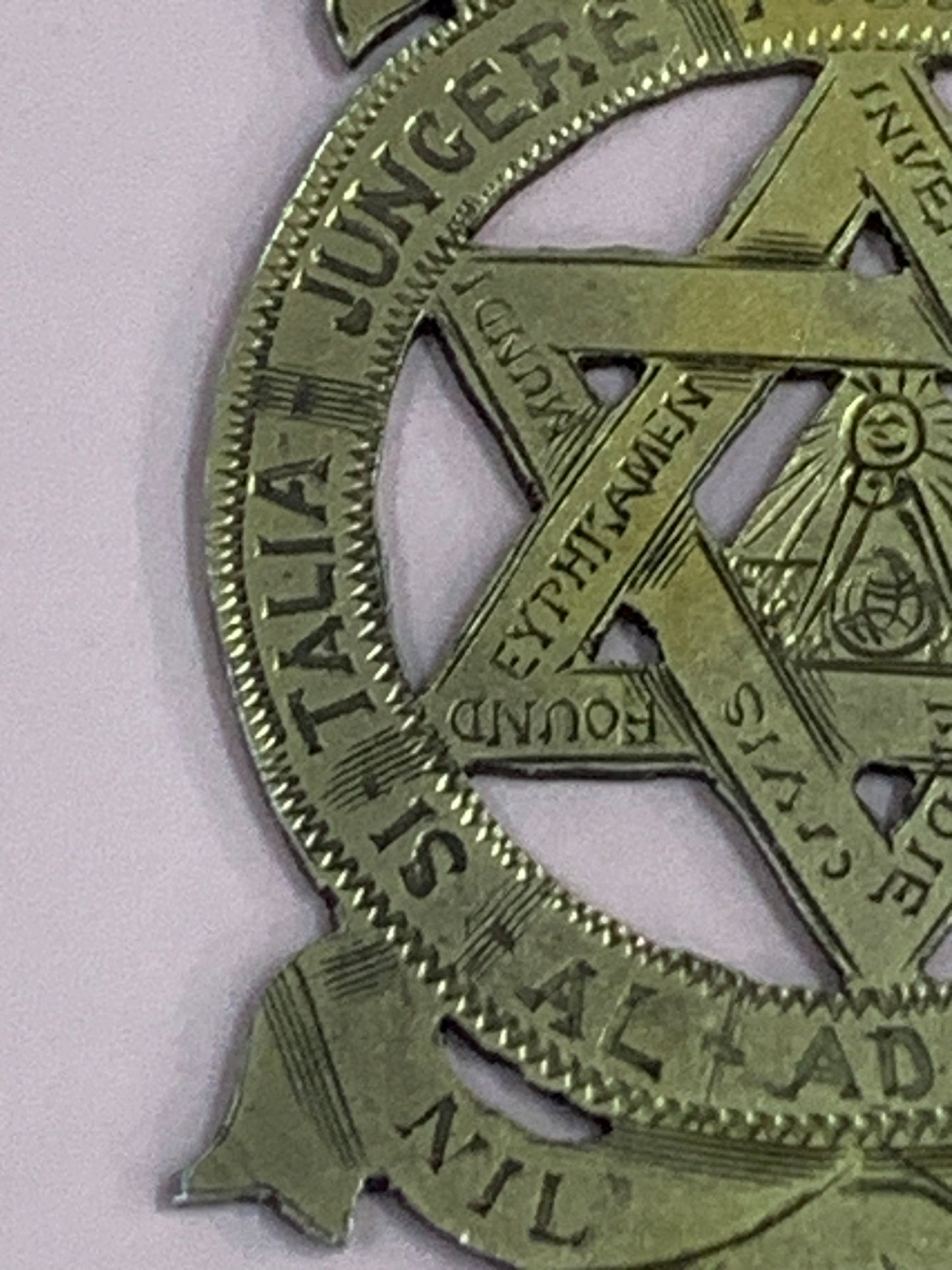 Vintage Masonic Medallion/Badge from early to mid 20th century