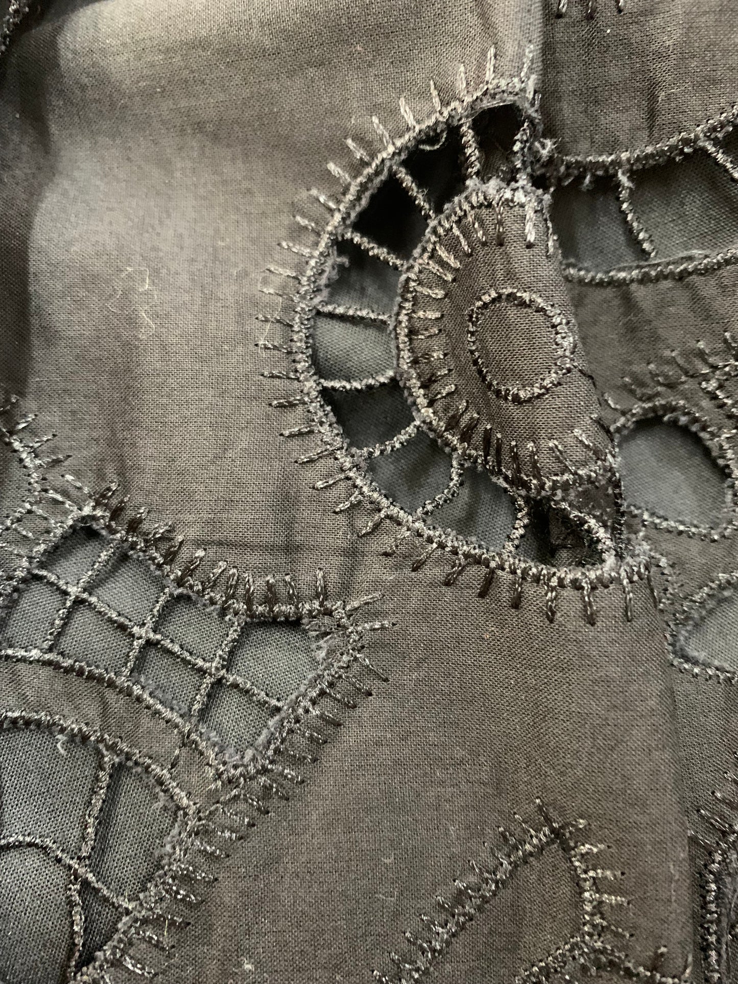 Liz Jordan Designer Collection Black Lace Detail Skirt - Size 18 NWT