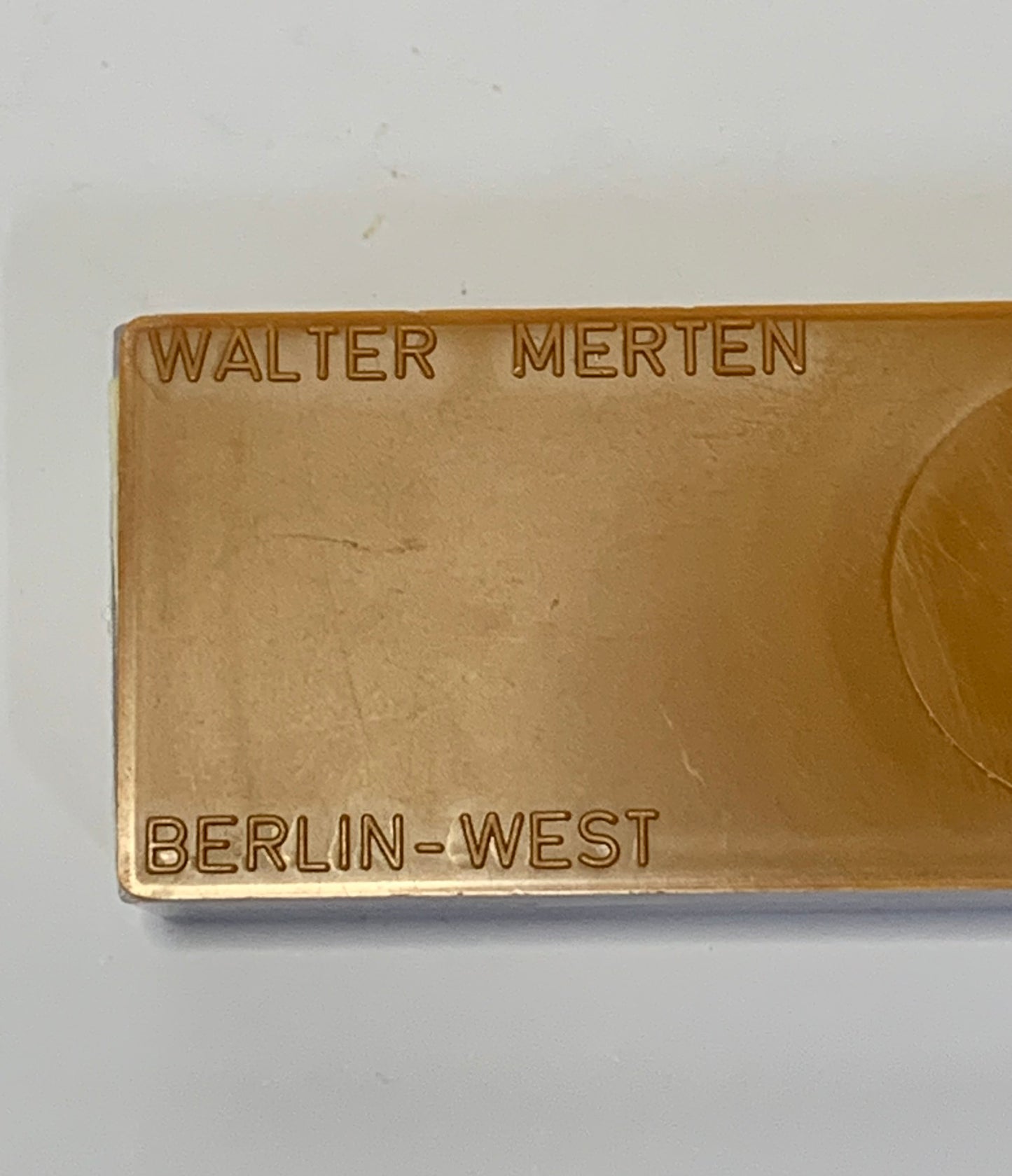 Vintage Walter Merten miniature figure set made in Germany (Berlin West)