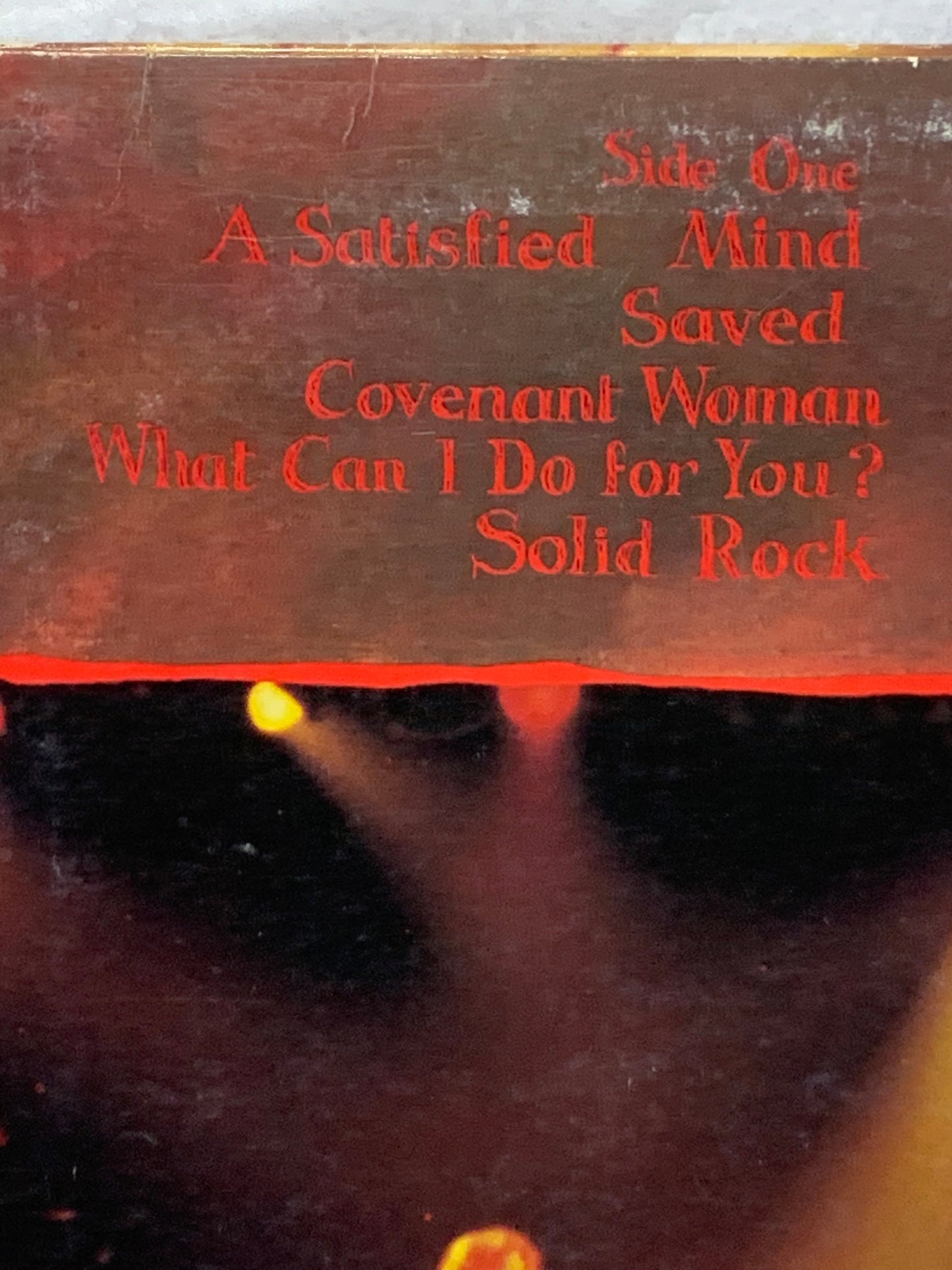 Bob Dylan – Saved LP, CBS, catalog SBP 237458. This is the Australian/New Zealand pressing, released June 1980