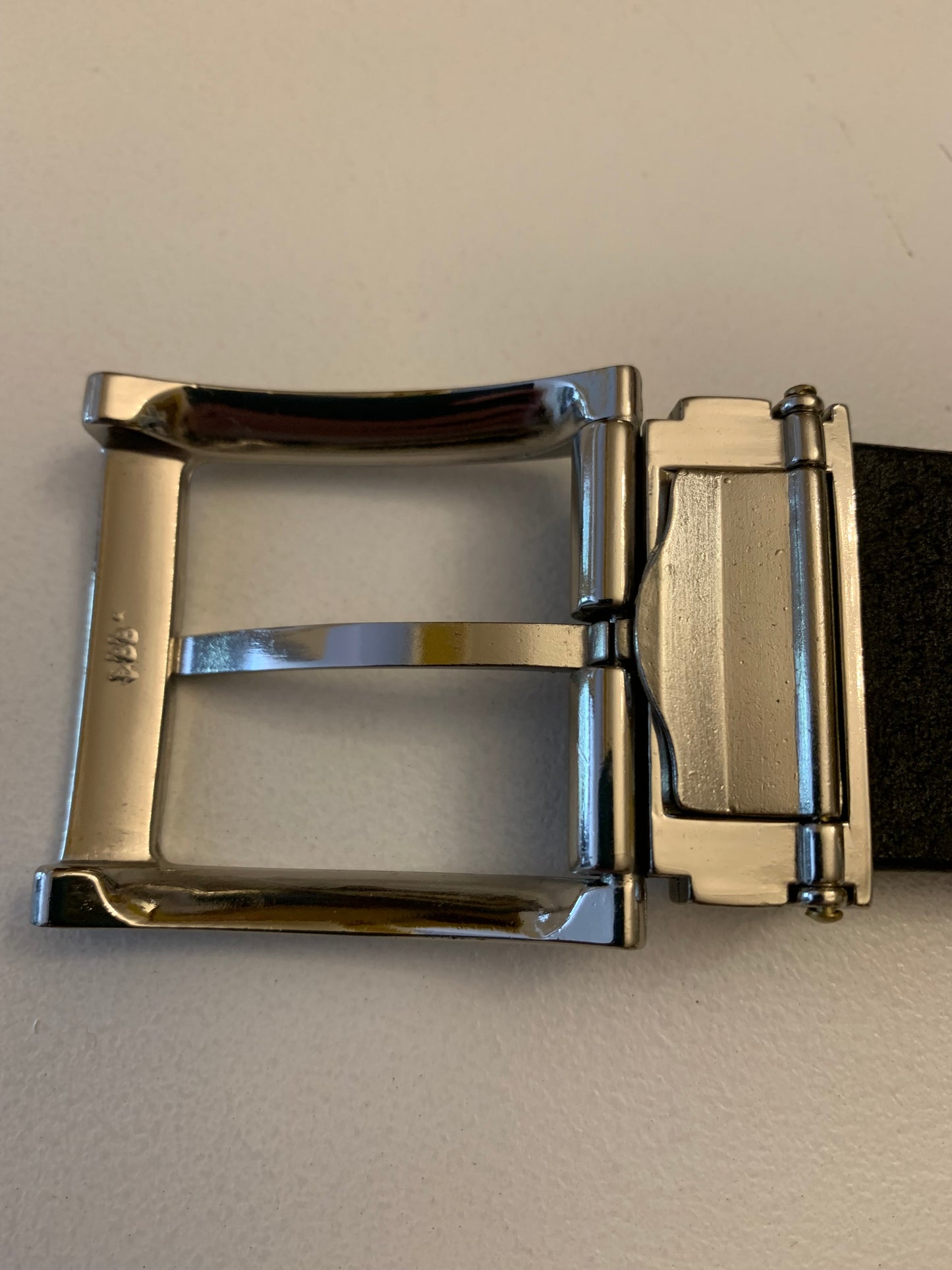 Black Genuine Leather Belt by Buckle made in Australia