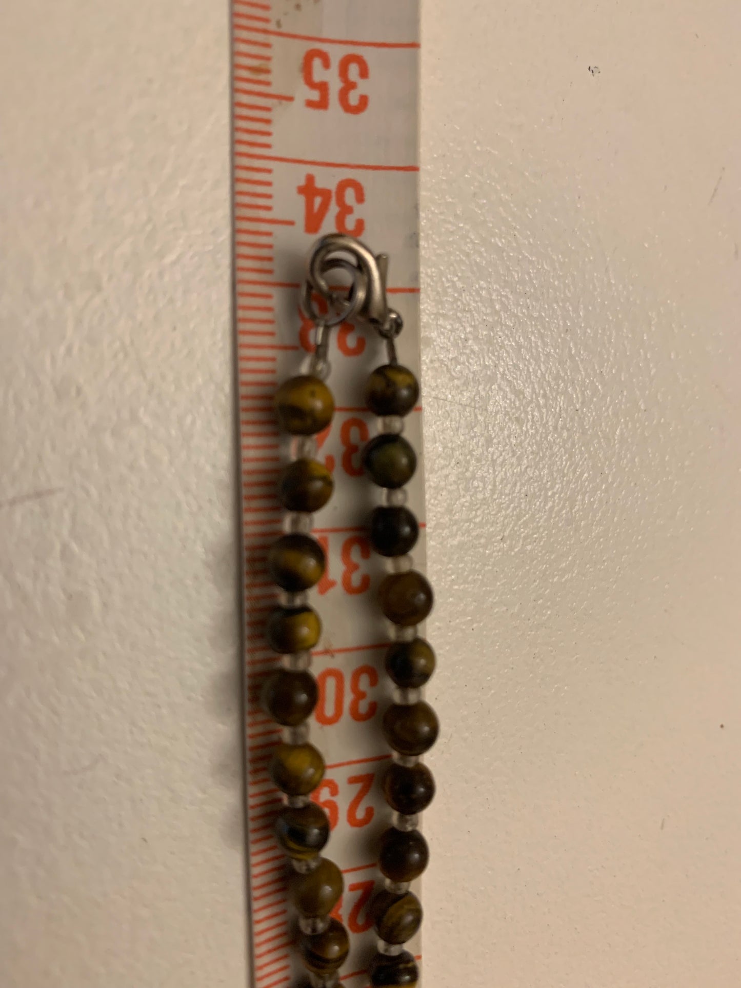 Tiger’s Eye Necklace with Tassel