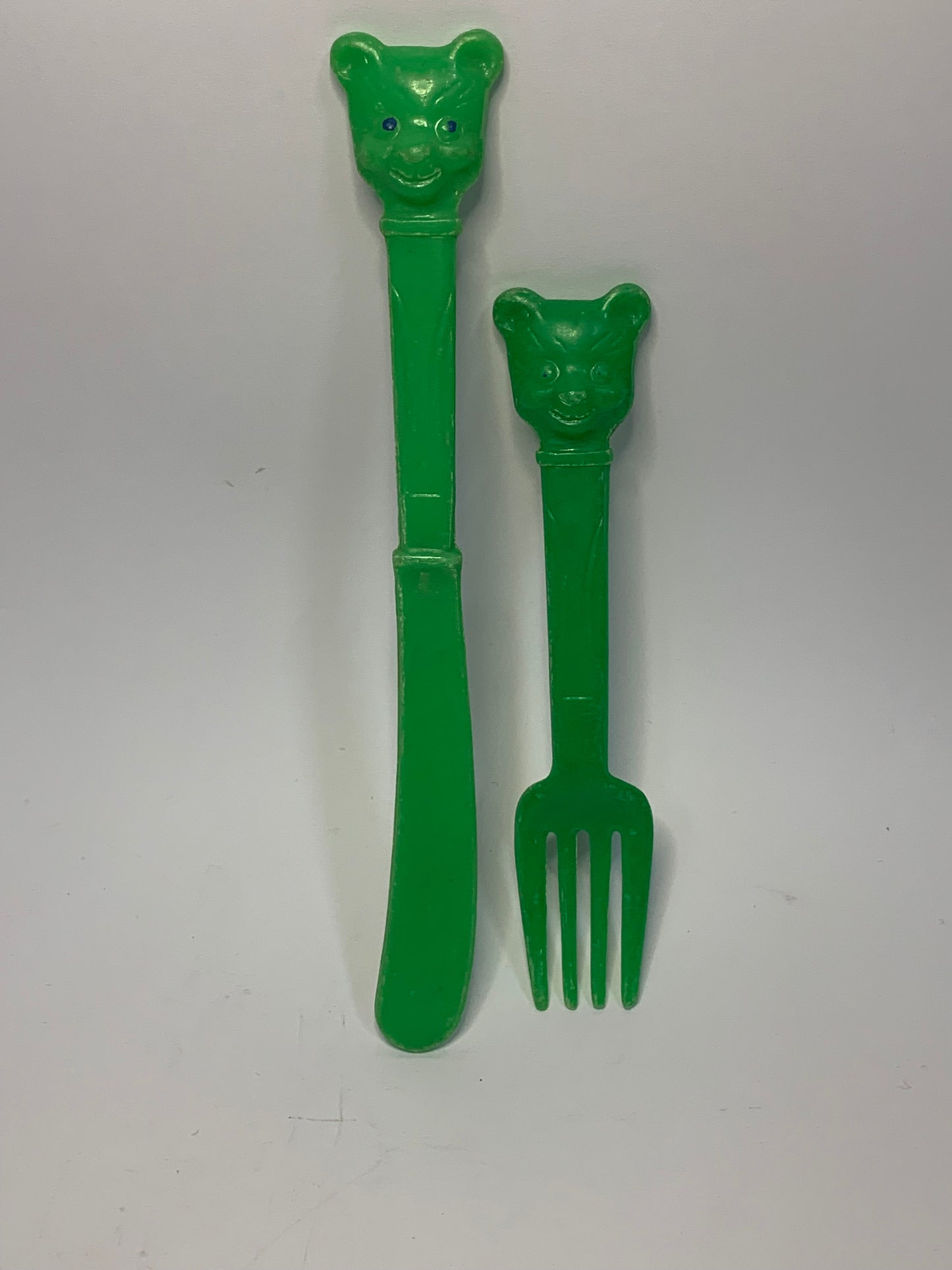 Vintage Novelty Bear shaped Children’s Utensils