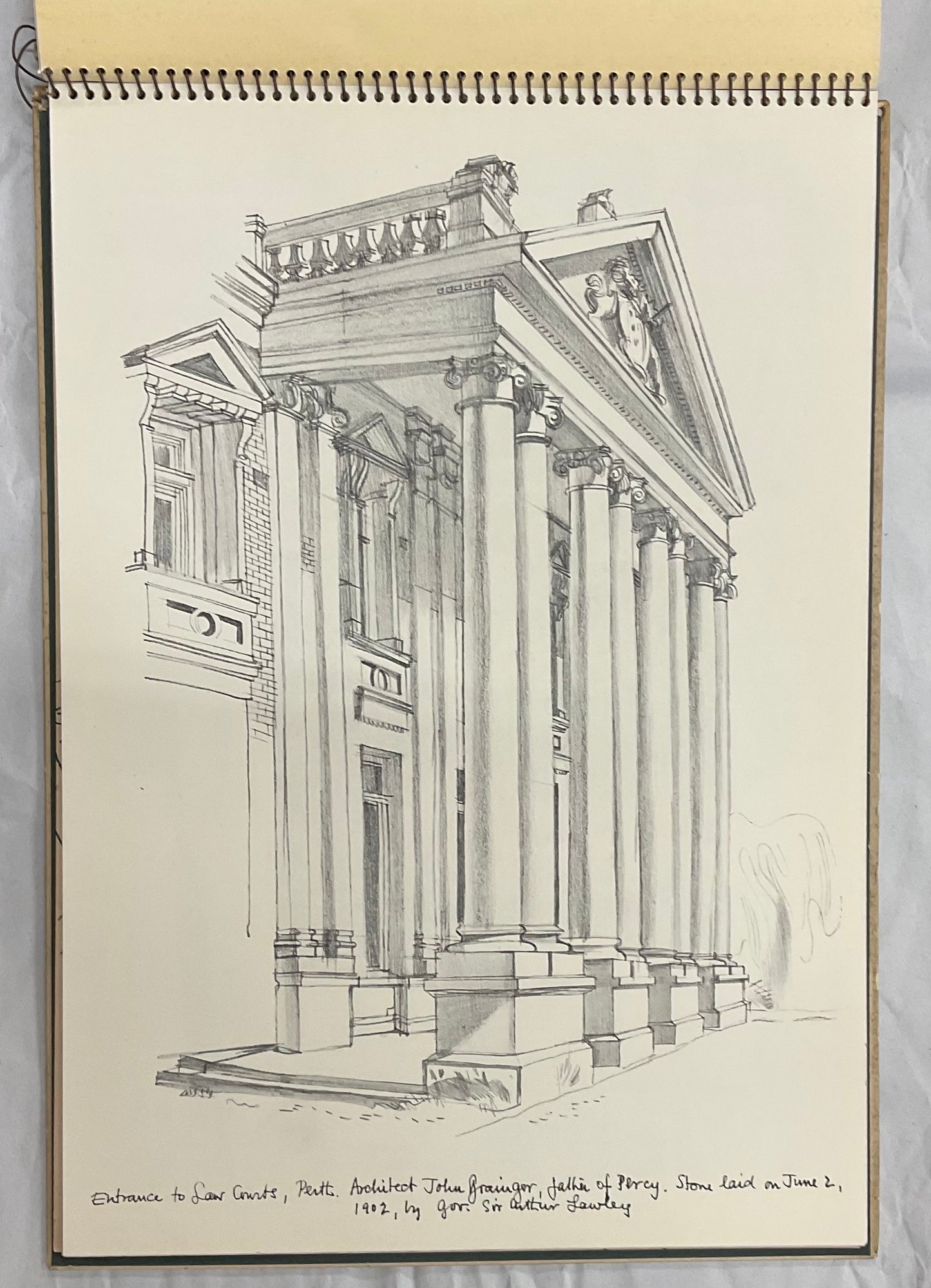 Hal Missingham – Sketch Book (1954, Signed Limited Edition, No. 587/650)