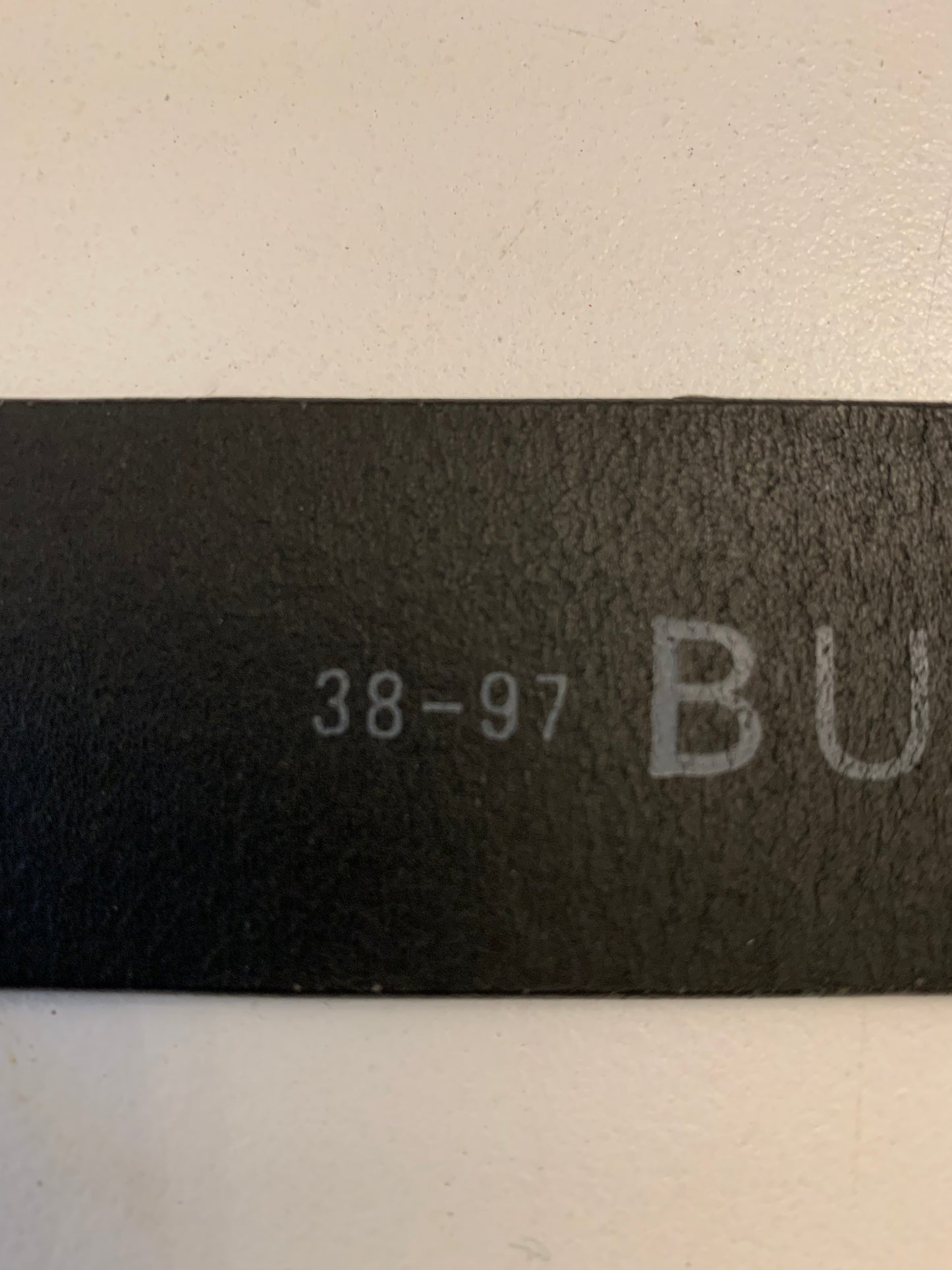 Black Genuine Leather Belt by Buckle made in Australia