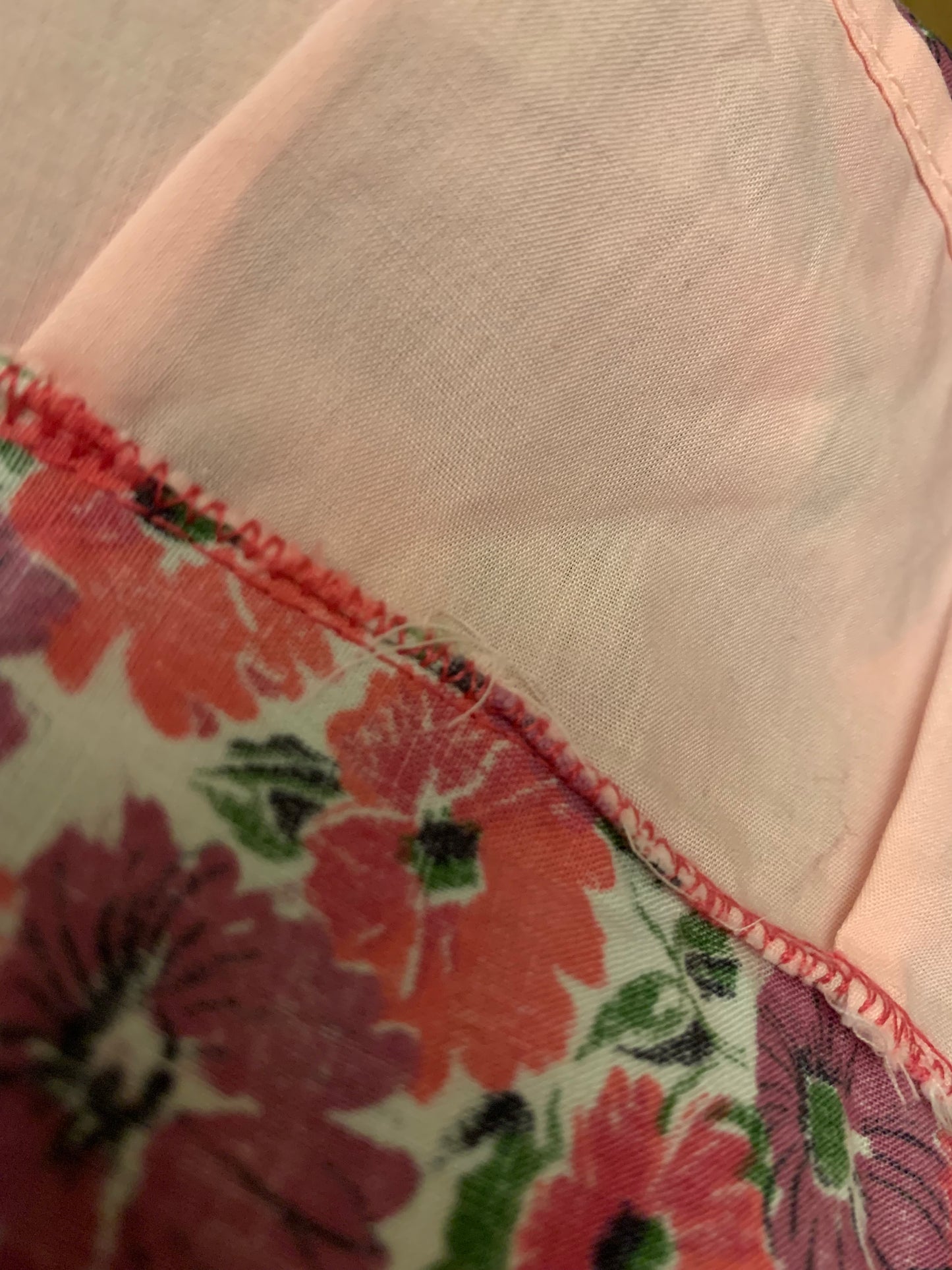Vintage 1970s Half Apron- homemade