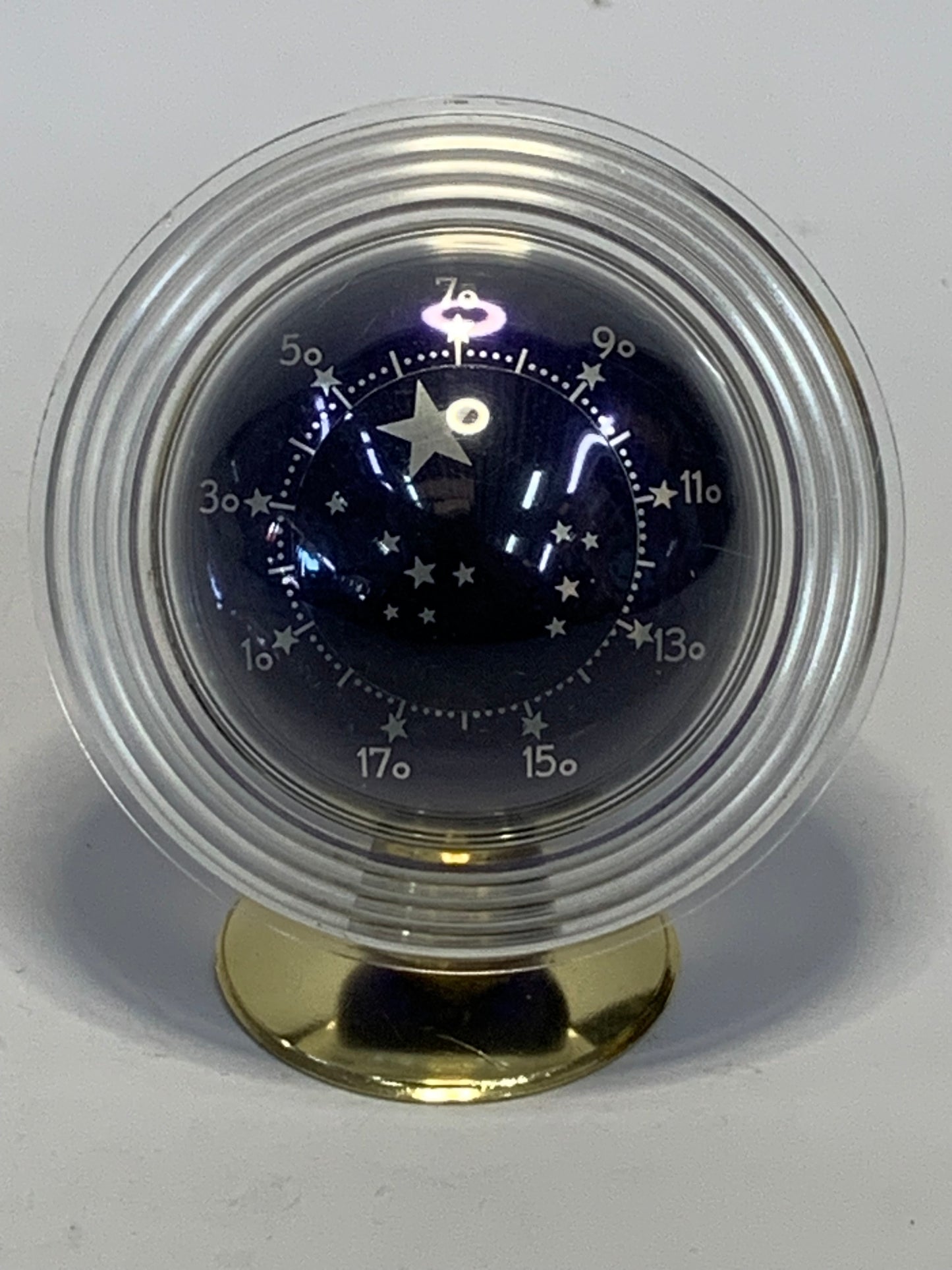 Vintage French Planet Desk Thermometer