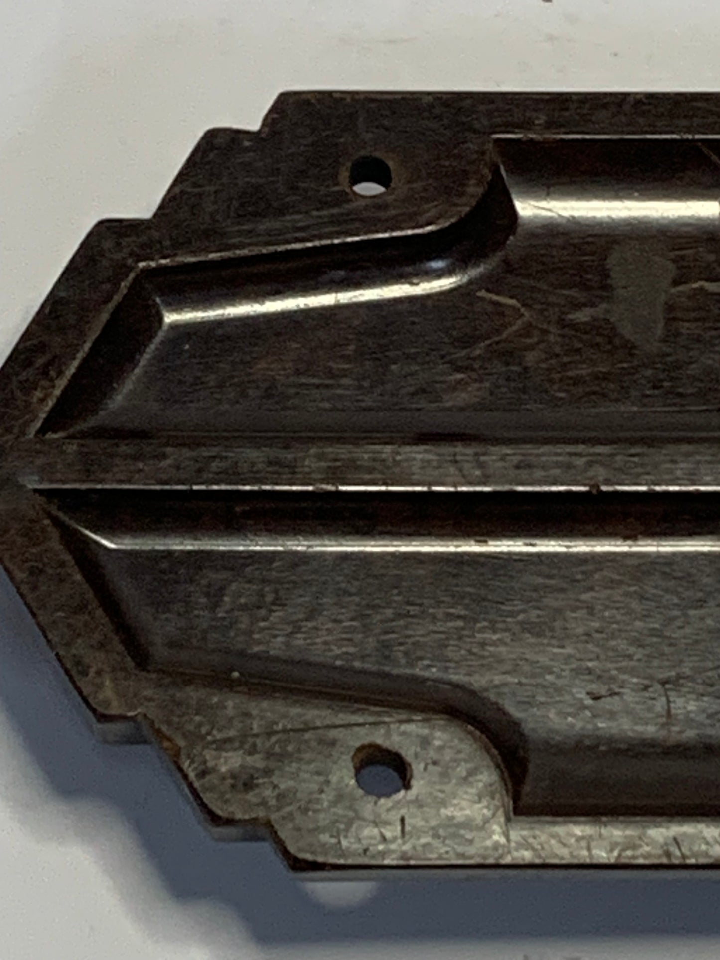 Authentic Vintage Bakelite Door Plate/Escutcheon - Made by Brolite in England