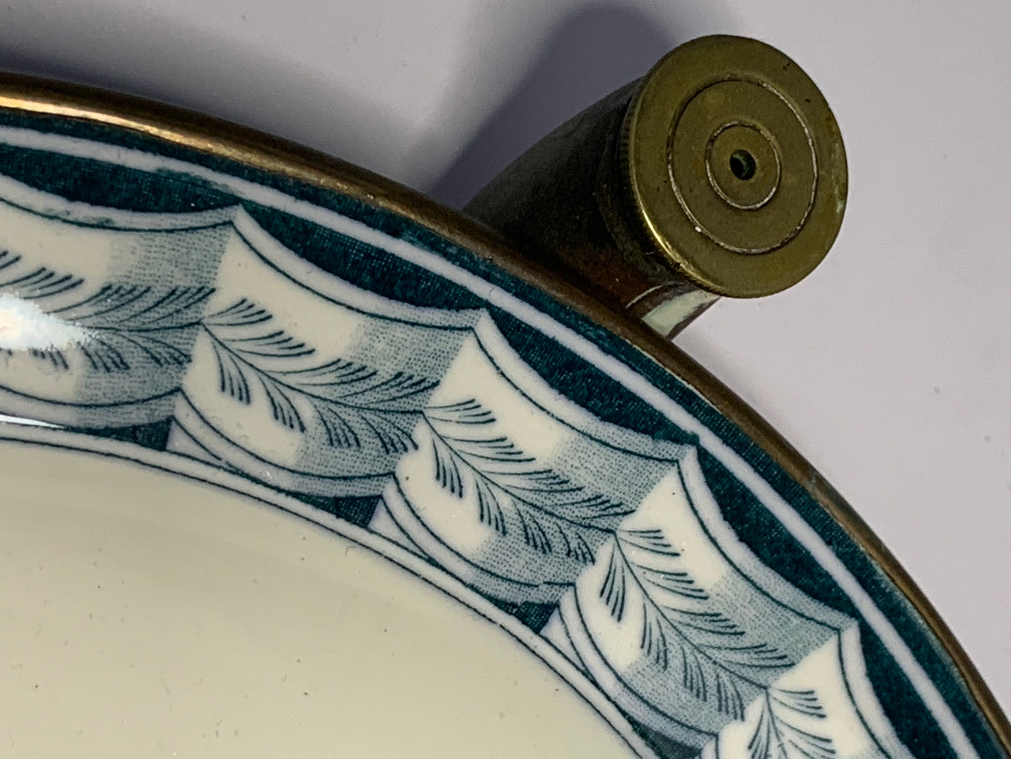 Antique Copper and Brass Warming Plate - English, 1880s to Early 1900s