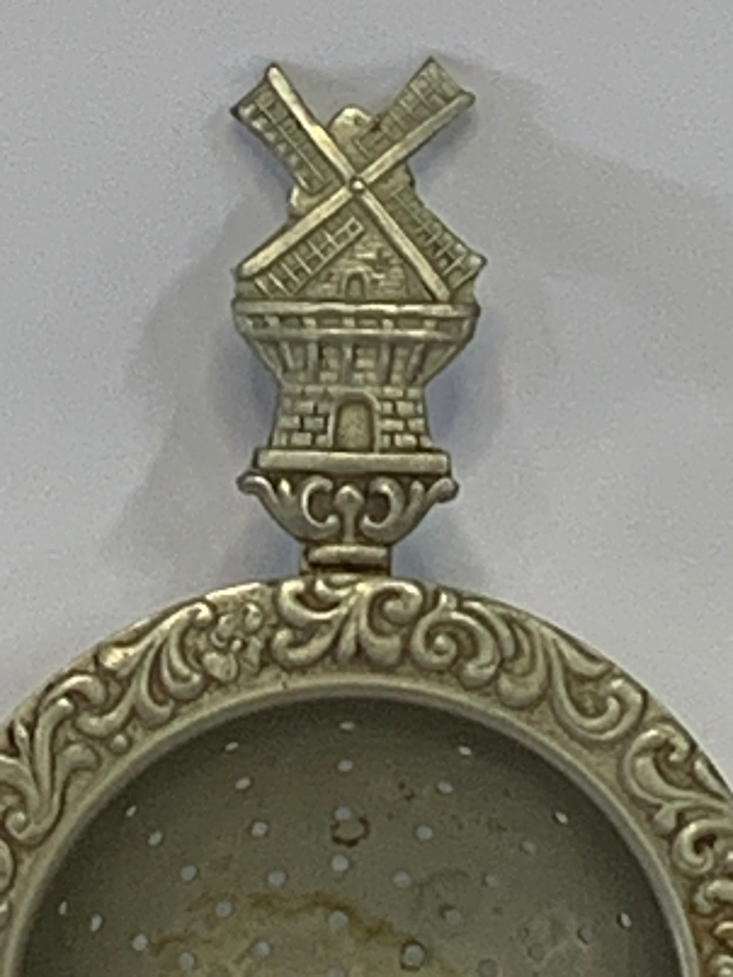 Vintage Dutch Windmill Tea Strainer