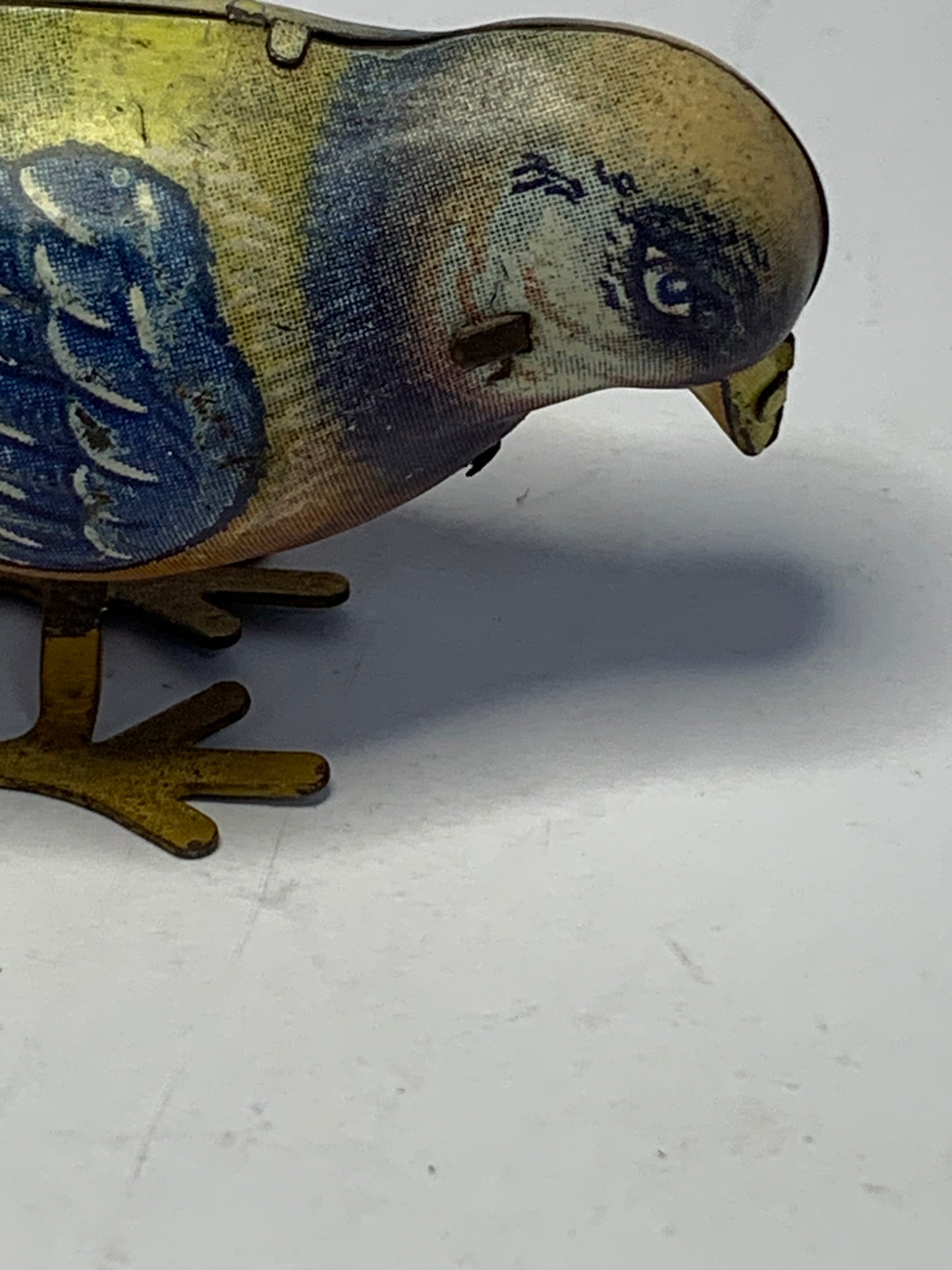 Vintage Tin Triang/Minic Wind up Toy Bird