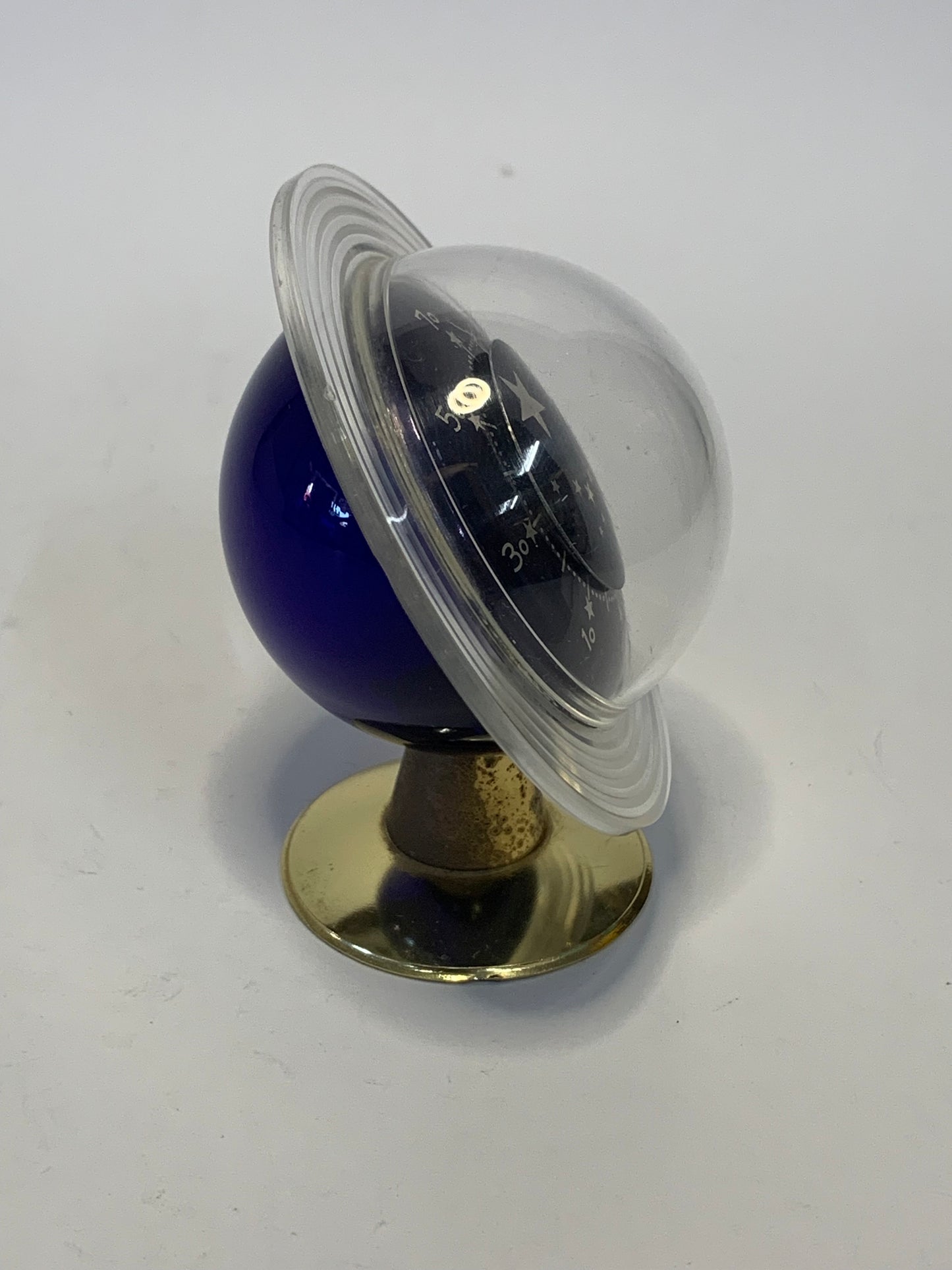 Vintage French Planet Desk Thermometer