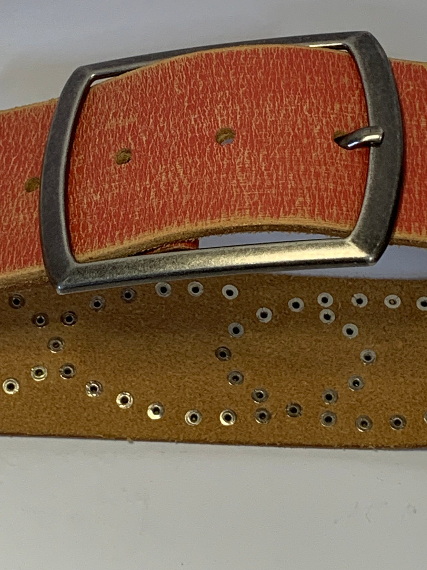 Vintage Women’s Studded Leather Belt made by Loop in Australia