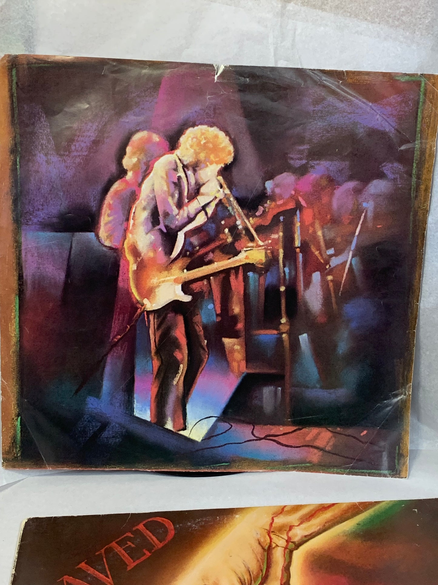 Bob Dylan – Saved LP, CBS, catalog SBP 237458. This is the Australian/New Zealand pressing, released June 1980