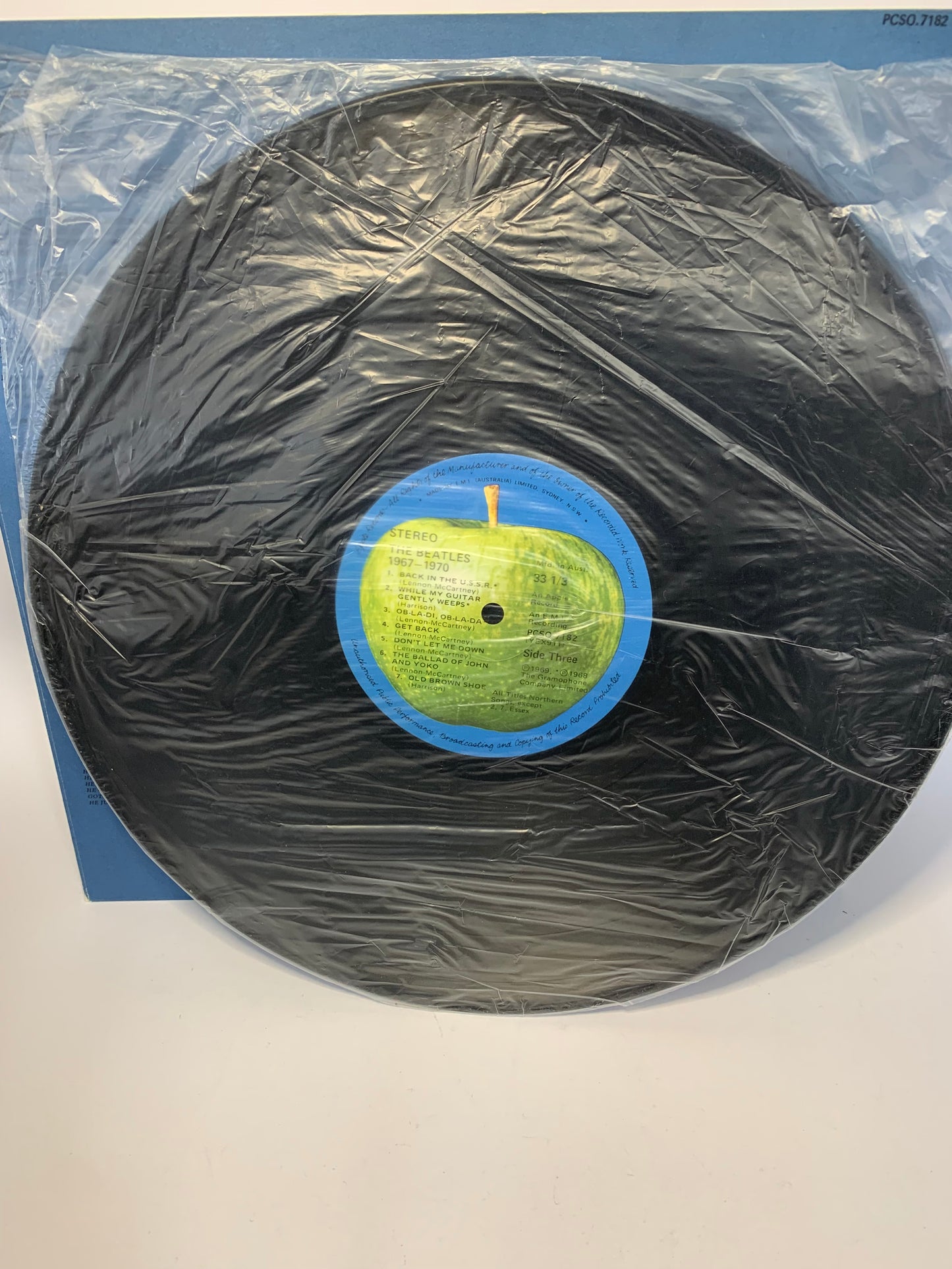 The Beatles / 1967-1970 - Australian Double LP Vinyl (Blue Album)