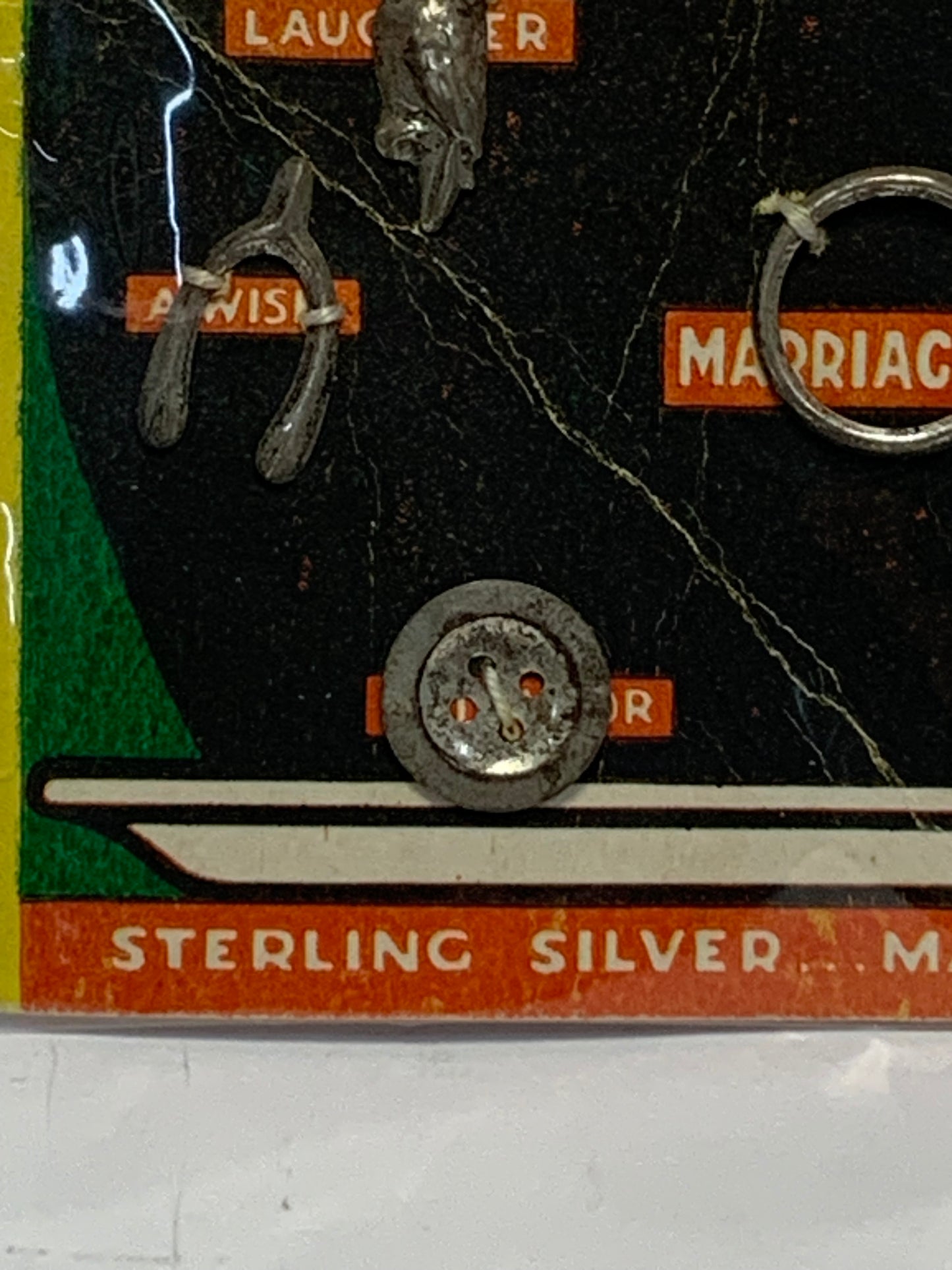 Vintage Australian Sterling Silver Lucky Charms for Christmas Pudding & Cake