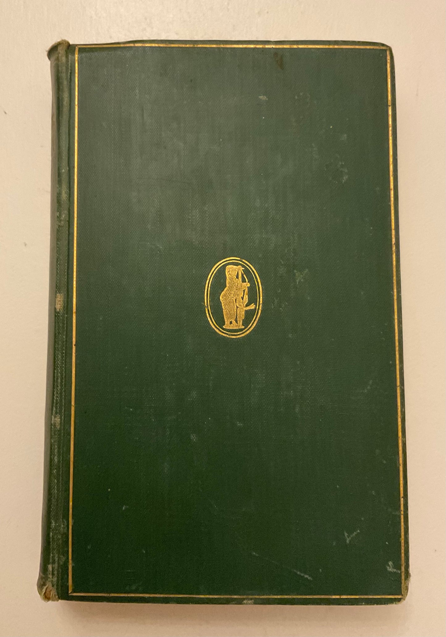 Antique copy of The Poetical Works of William Blake: Lyrical and Miscellaneous, edited by William Michael Rossetti