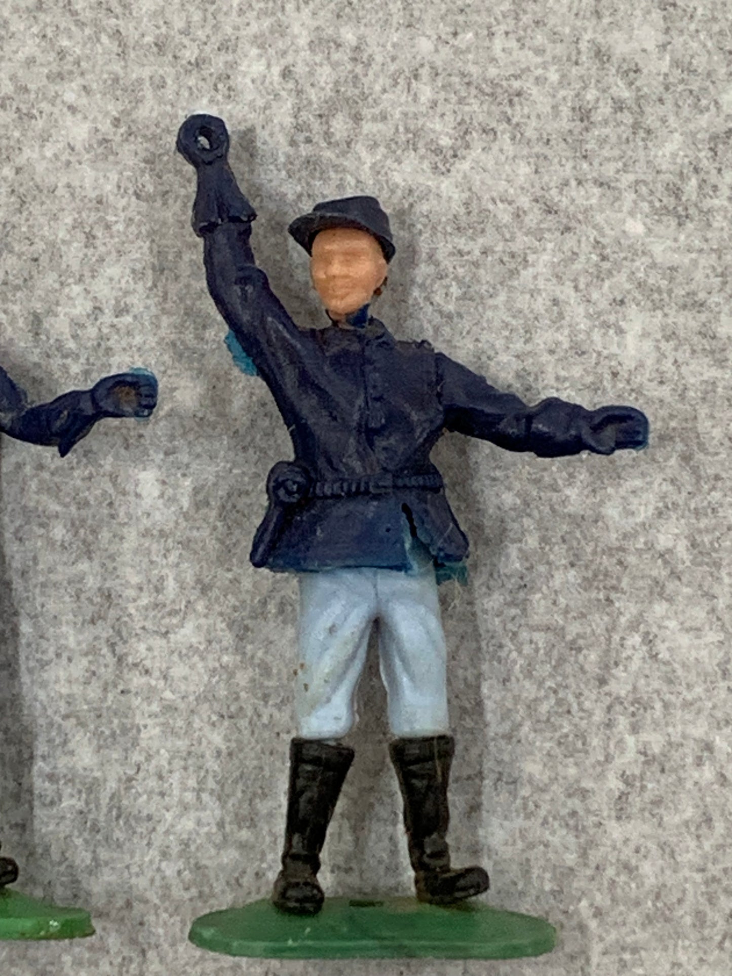 Vintage 1970s Hong Kong manufactured Plastic Toy Soldiers