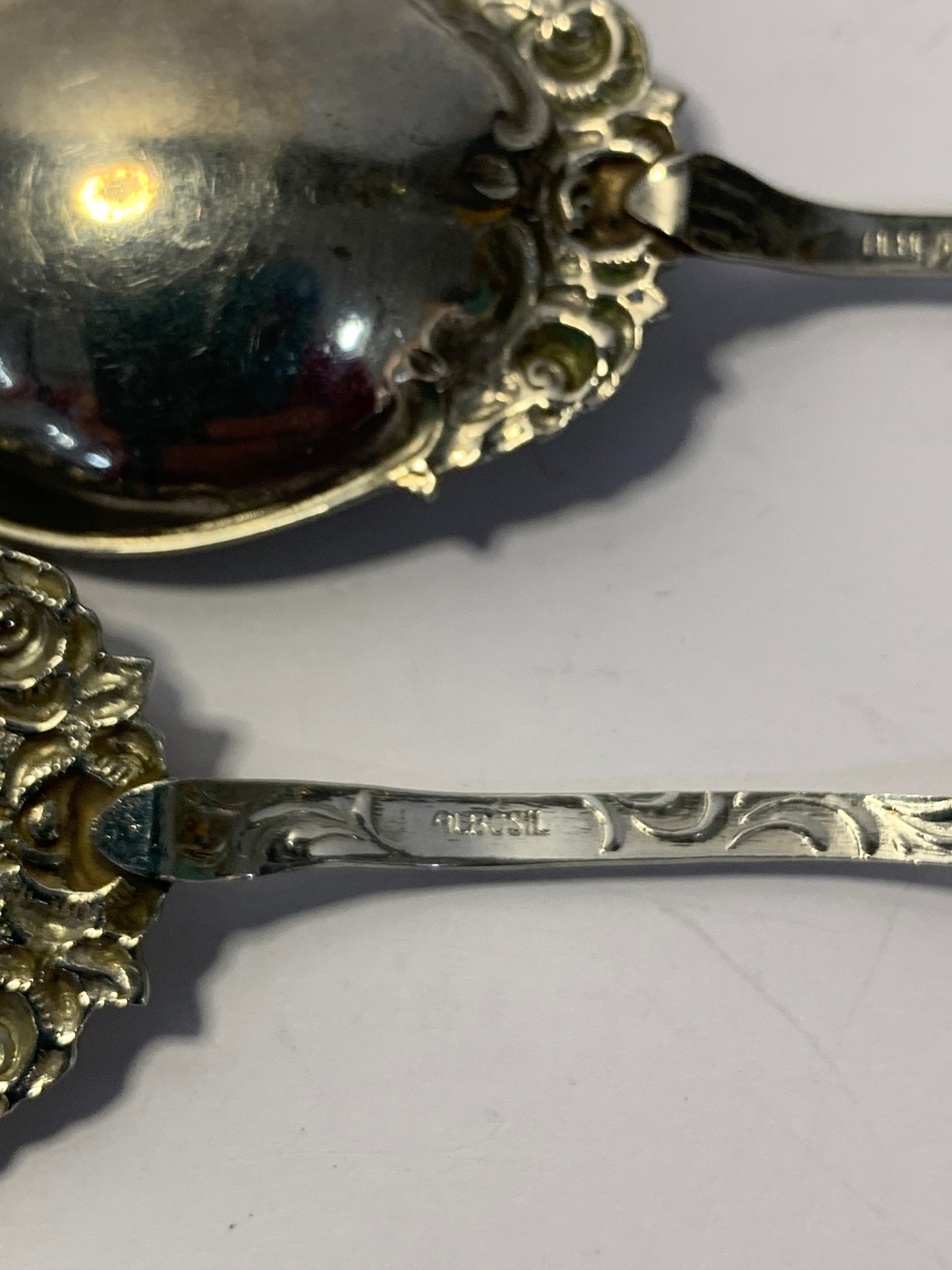 Vintage Silver German Spoons Set of 3
