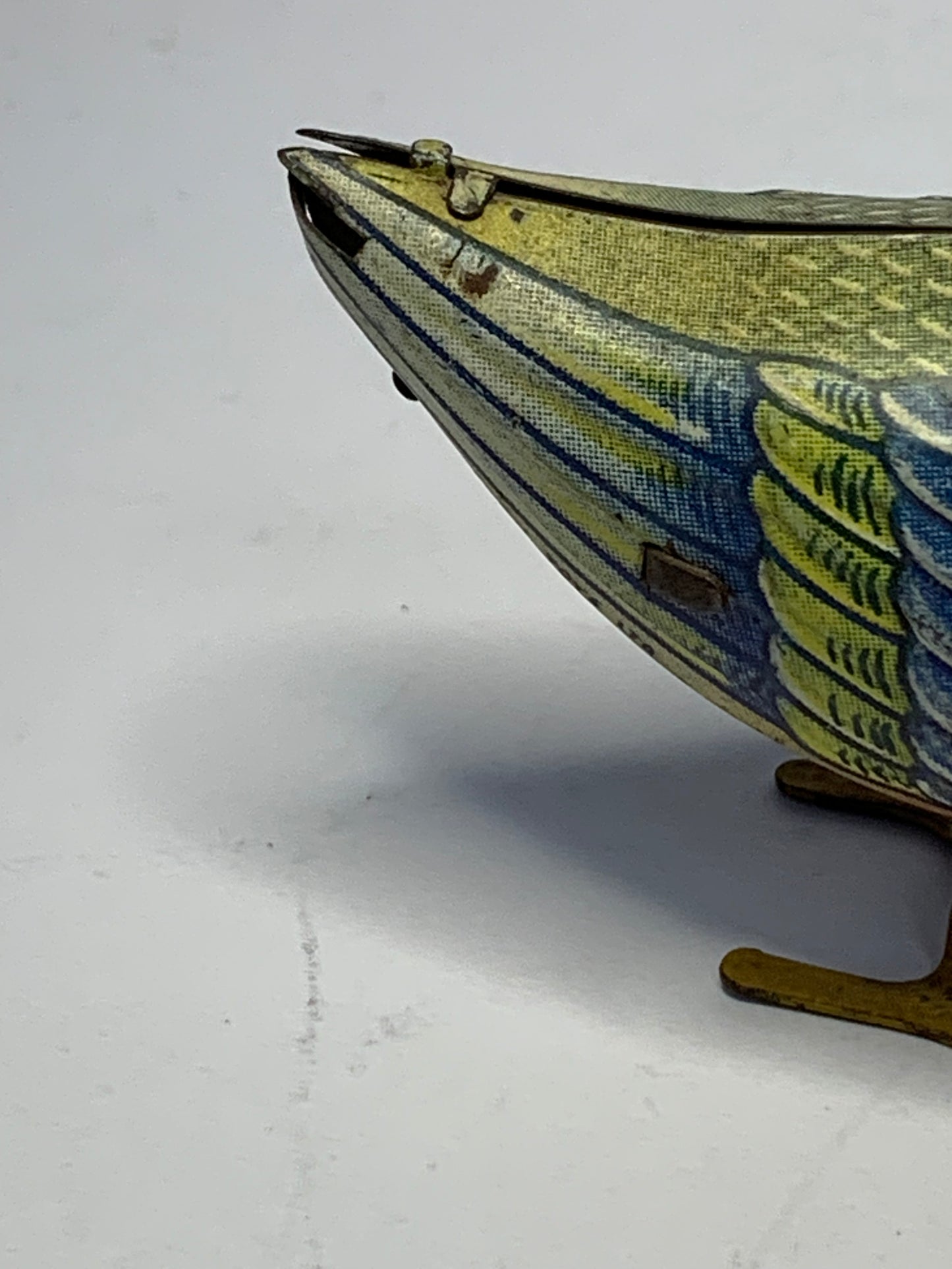 Vintage Tin Triang/Minic Wind up Toy Bird