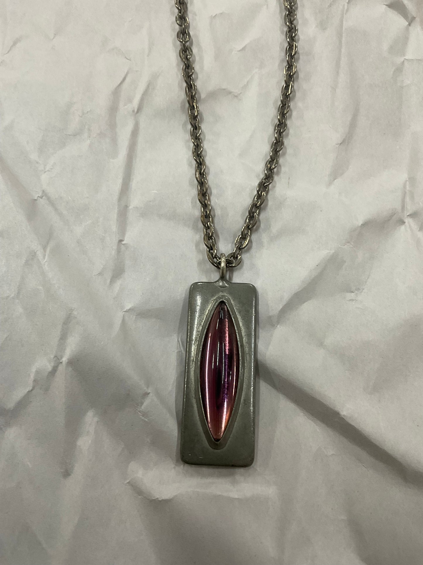 Vintage Scandinavian modernist necklace by Jørgen Jensen, crafted in Denmark