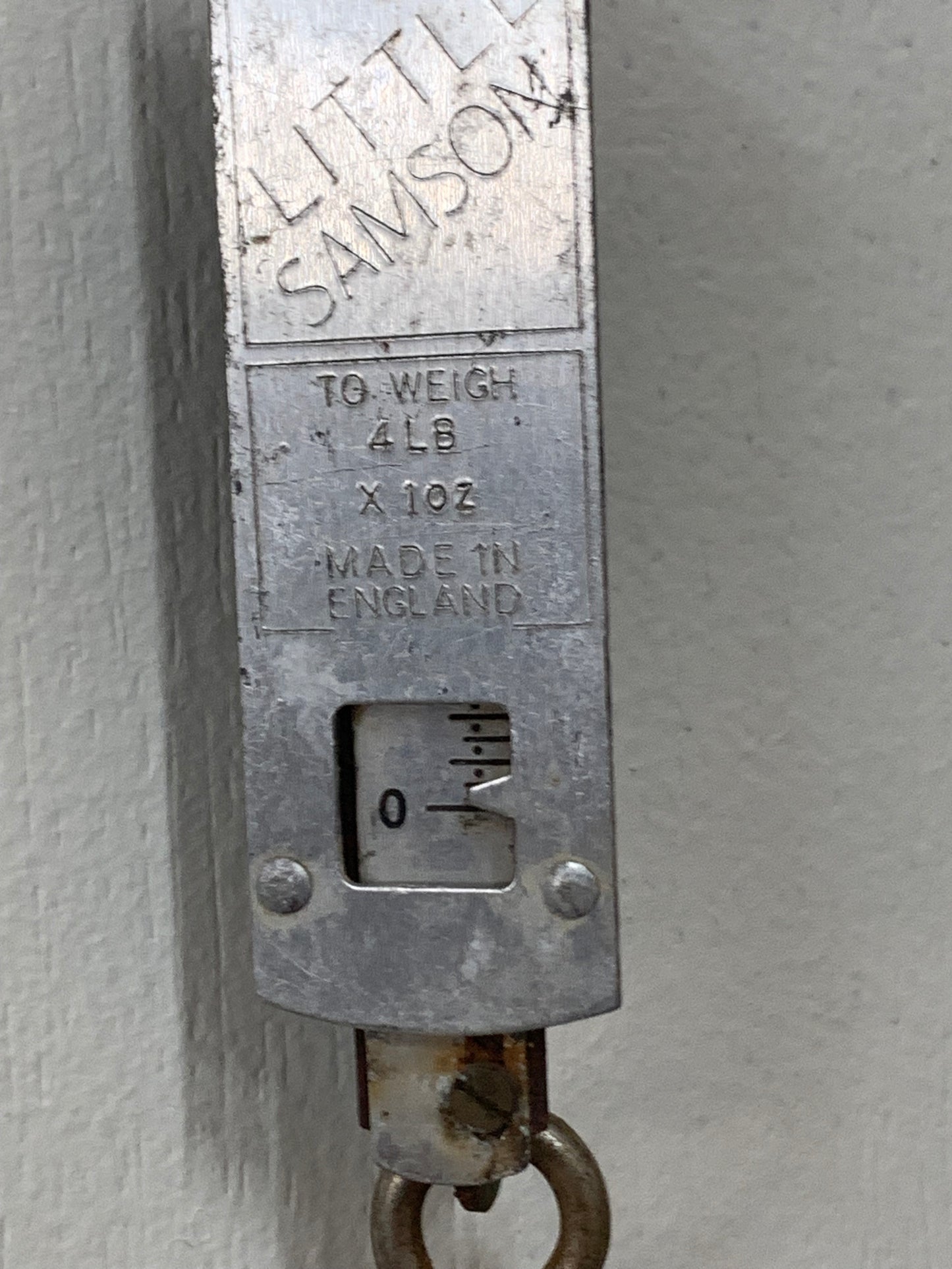 Vintage Little Samson Spring Scale - Made in England