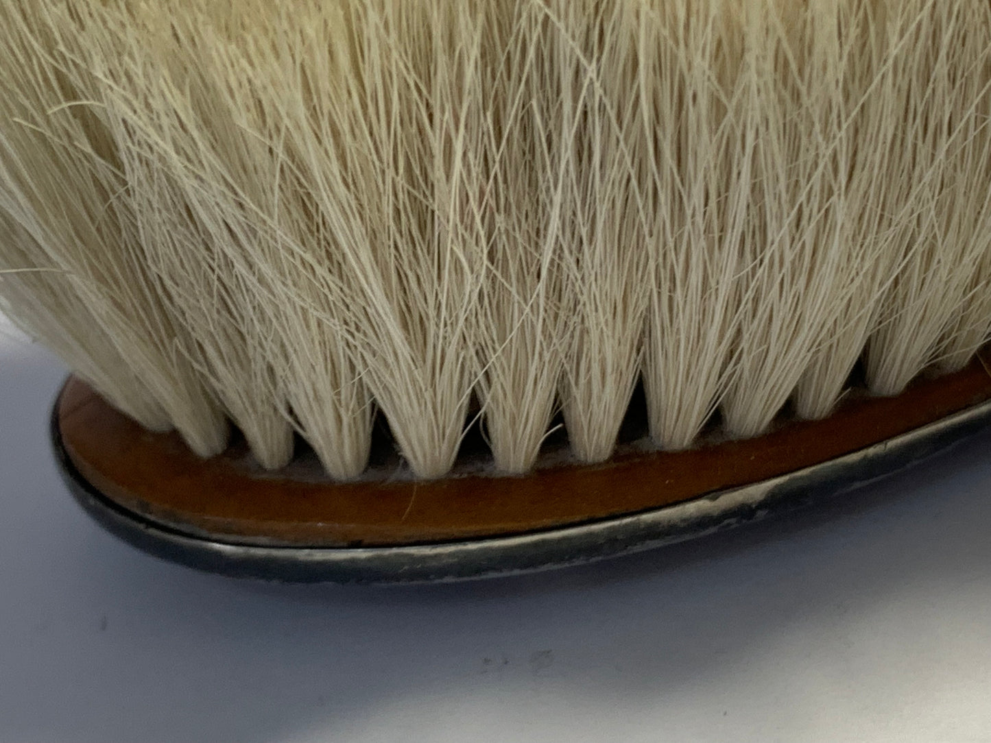 Antique Sterling Silver Backed Brush with Ornate Detailing