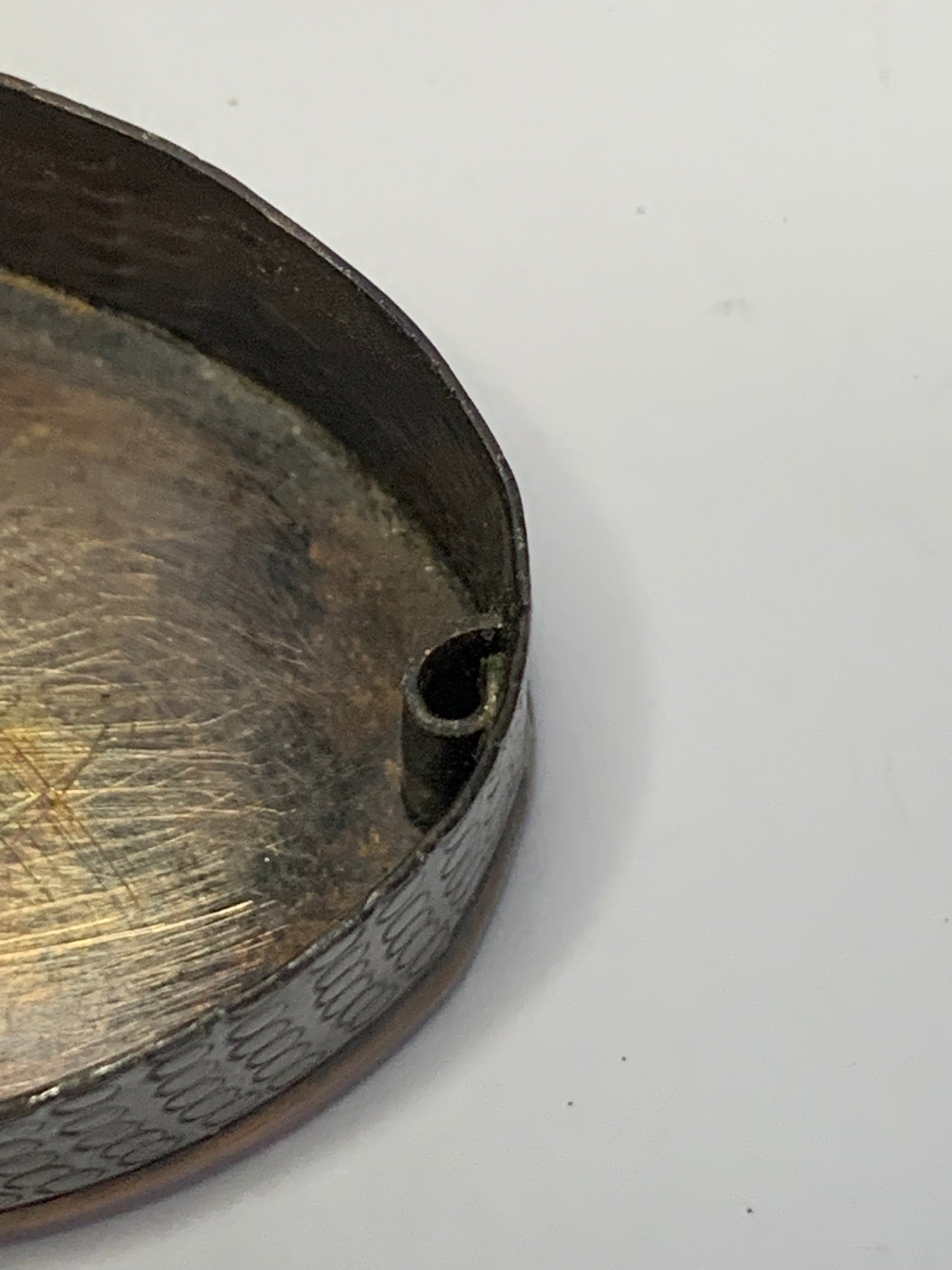 Antique Japanese Meiji era Metal Pill/Snuff Box