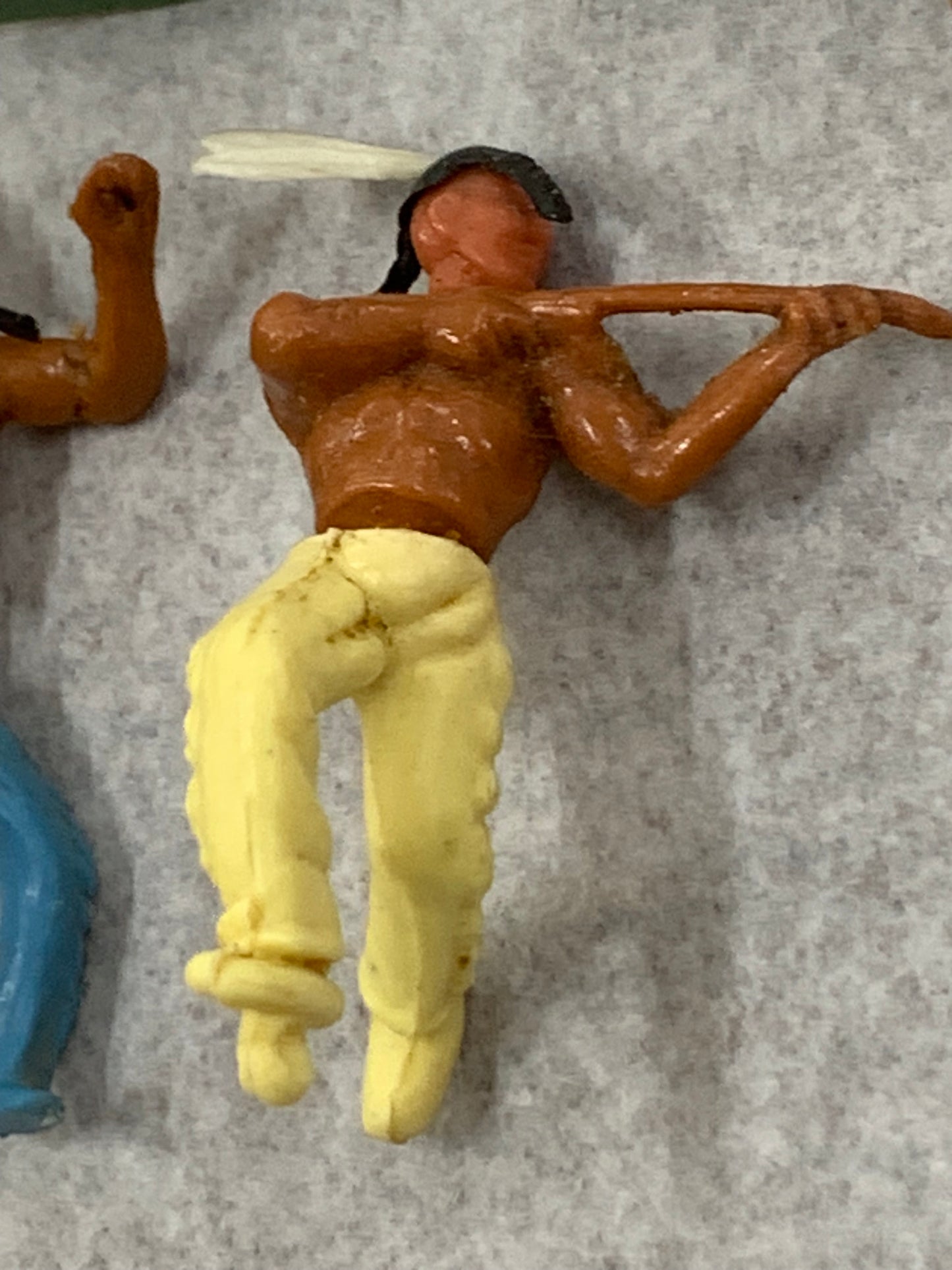 Vintage 1970s Hong Kong manufactured Plastic Toy Soldiers