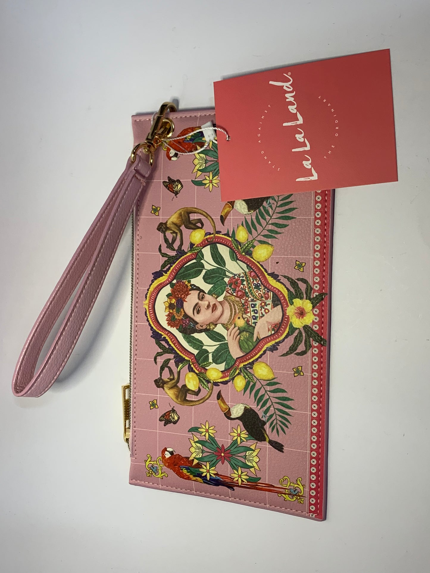 Statement Hand Clutch Mexican Folklore by Murilo Manzini (Artist of La La Land)- BNWT