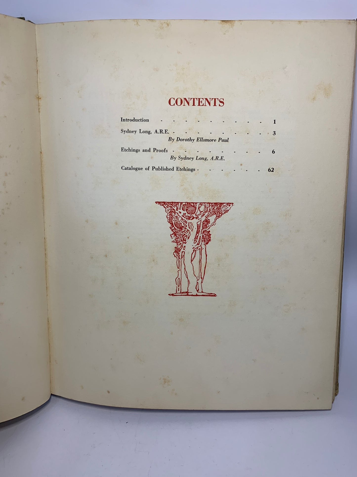 RARE 1928 “The Etched Work of Sydney Long, A.R.E.” - Limited Edition #124/300 - Signed