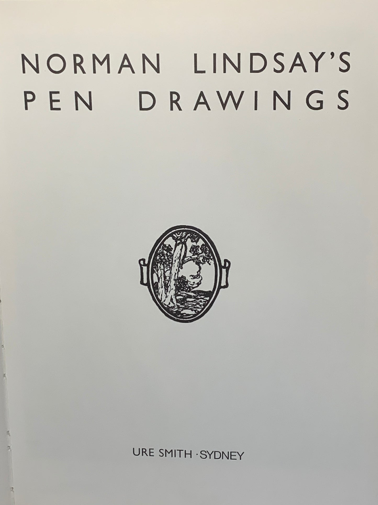 Norman Lindsay Pen Drawings Book