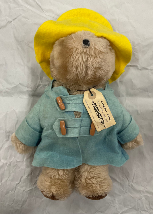 Vintage Eden Toys Paddington Bear Plush (1975 Licensed Edition)